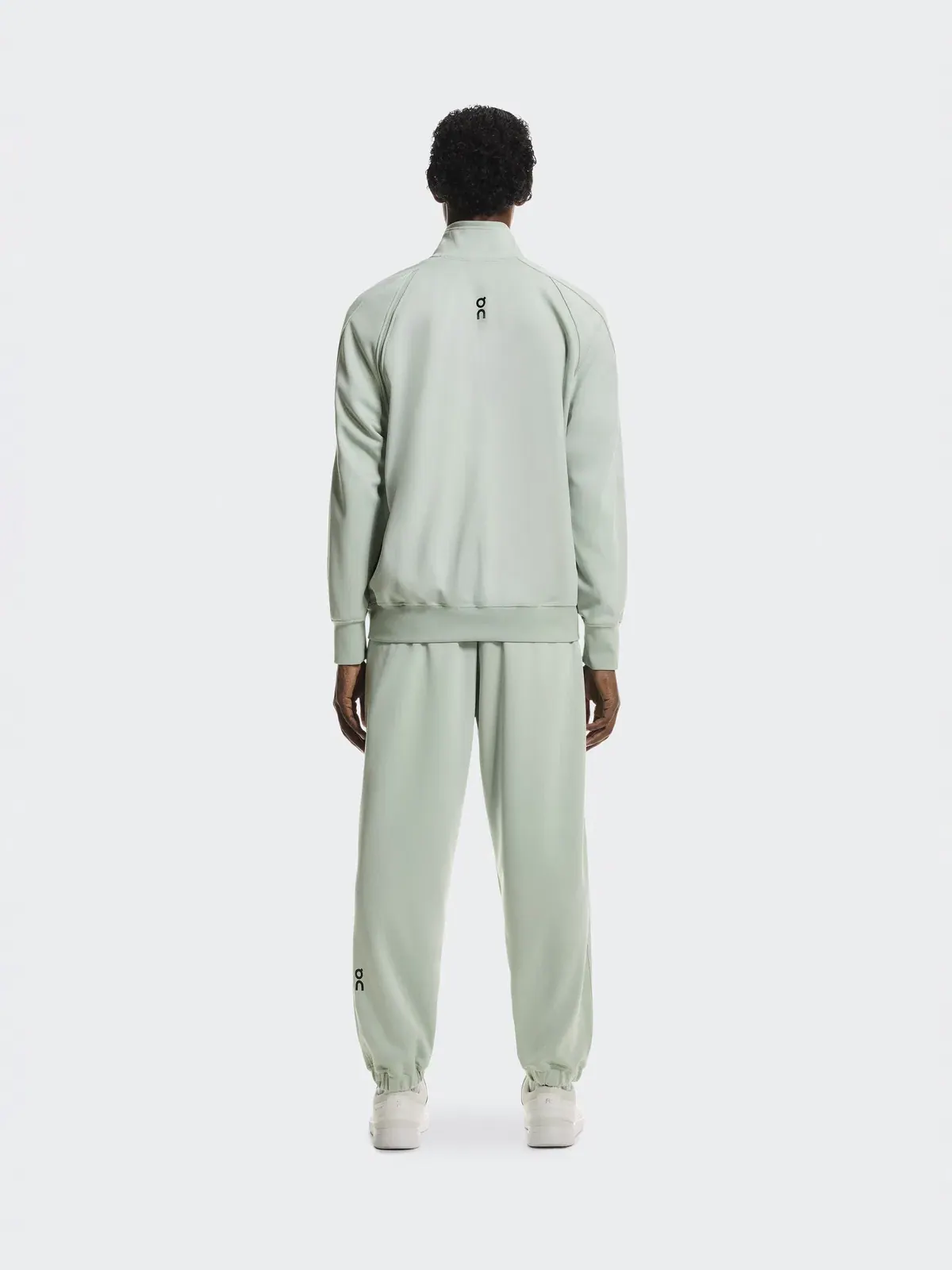 Мужская куртка на молнии с высоким воротом Courtside Full-Zip On — изображение 3 из 10, минеральный