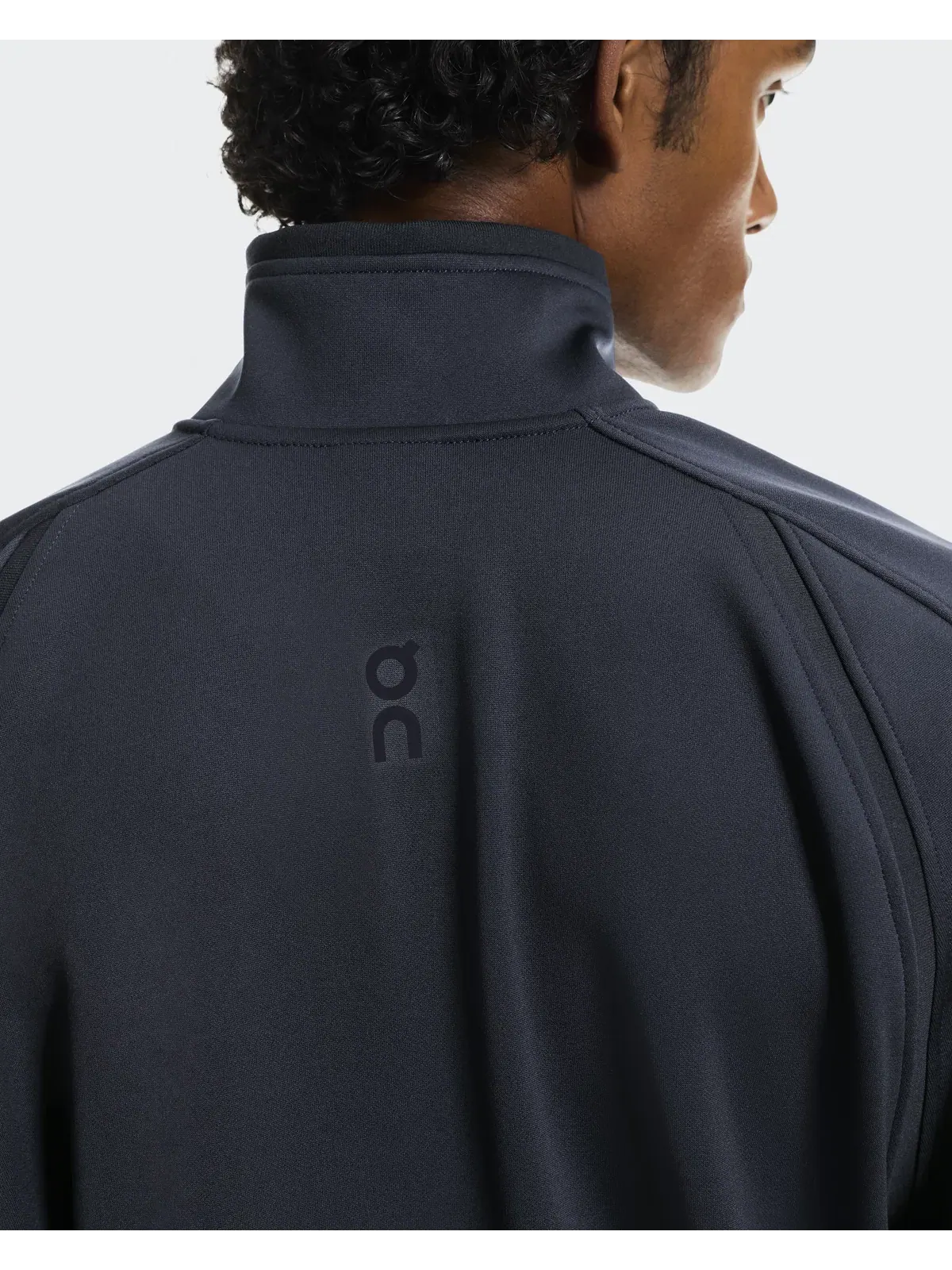 Мужская куртка на молнии с высоким воротом Courtside Full-Zip On — изображение 5 из 9, синий