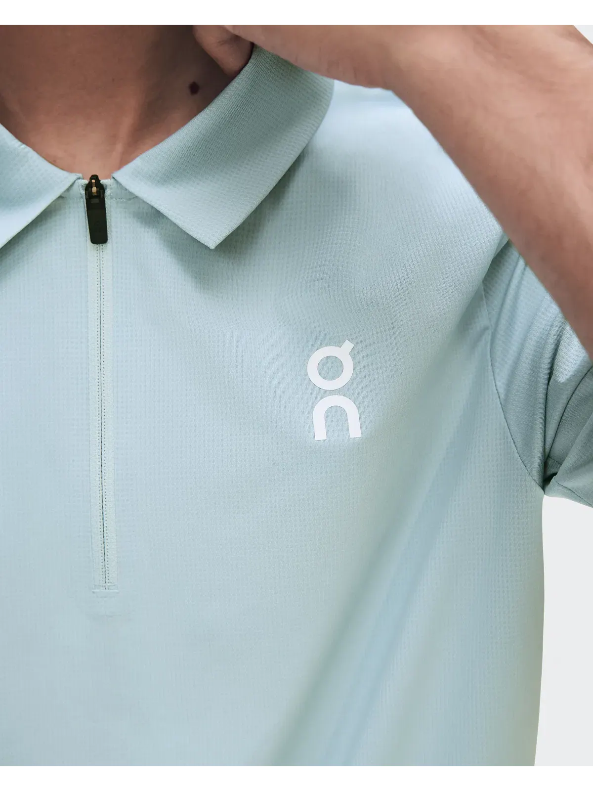 Мужское поло для тенниса с коротким рукавом Court Polo On, Brook — изображение 5 из 8, бледно-мятный