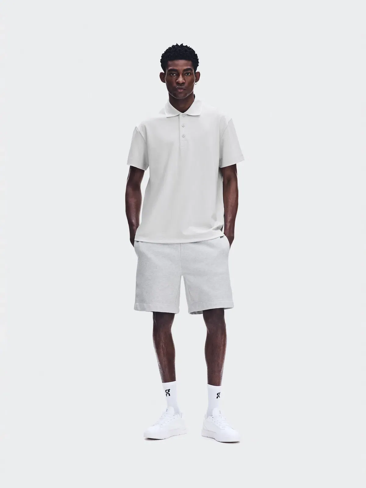 Мужское поло с принтом Courtside Polo On Glacier — изображение 2 из 8, ледник