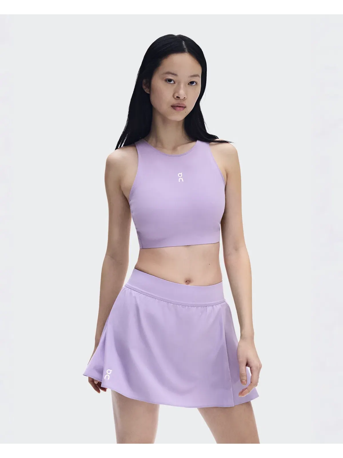 Женская юбка для тенниса со складками Court Skirt Pleated On, Bloom — изображение 3 из 10, светло-розовый