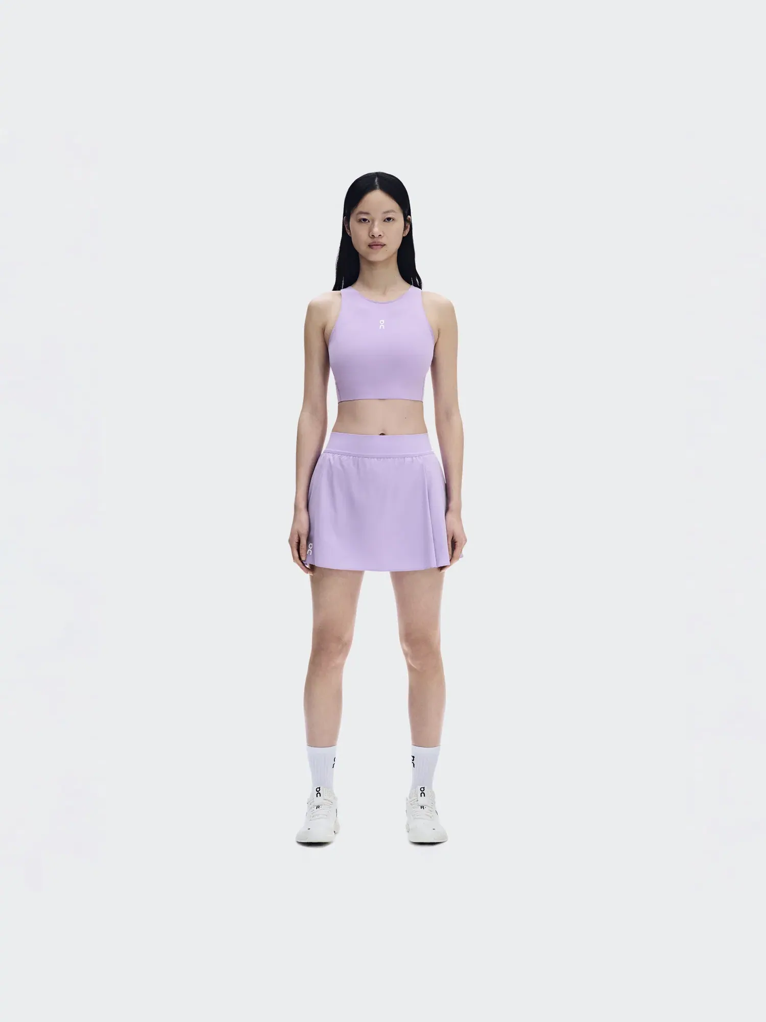 Женская юбка для тенниса со складками Court Skirt Pleated On, Bloom — изображение 9 из 10, светло-розовый