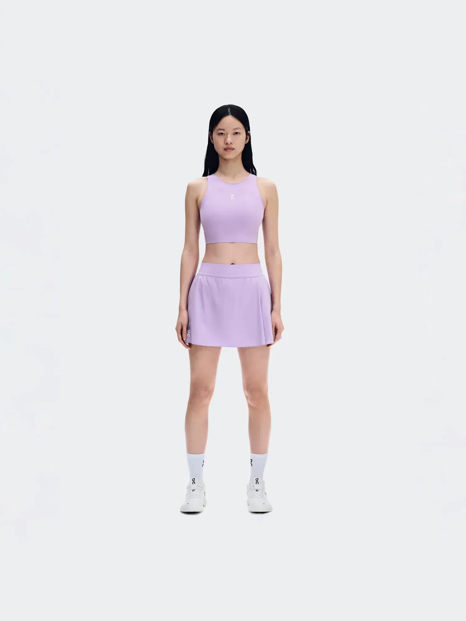 Женская юбка для тенниса со складками Court Skirt Pleated On, Bloom — изображение 10 из 10, светло-розовый