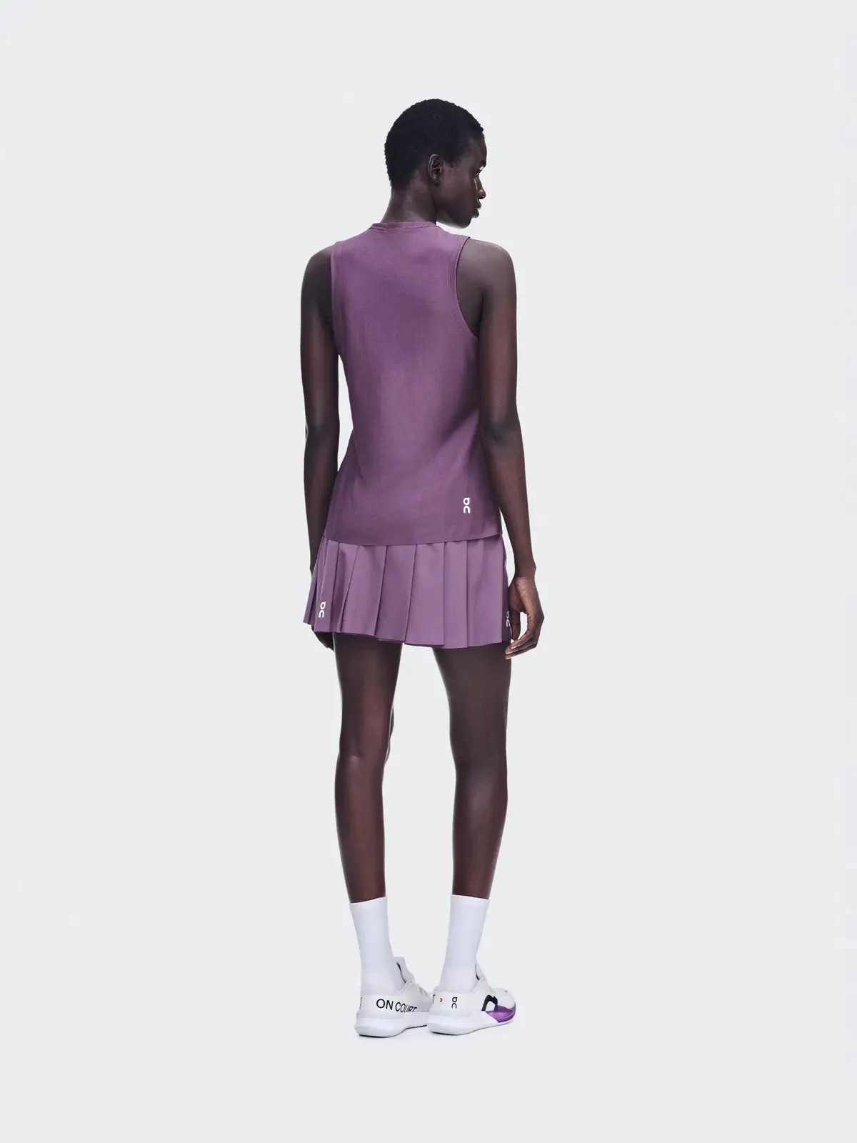 Женская юбка для тенниса со складками Court Skirt Pleated On — изображение 4 из 10, фиолетовый