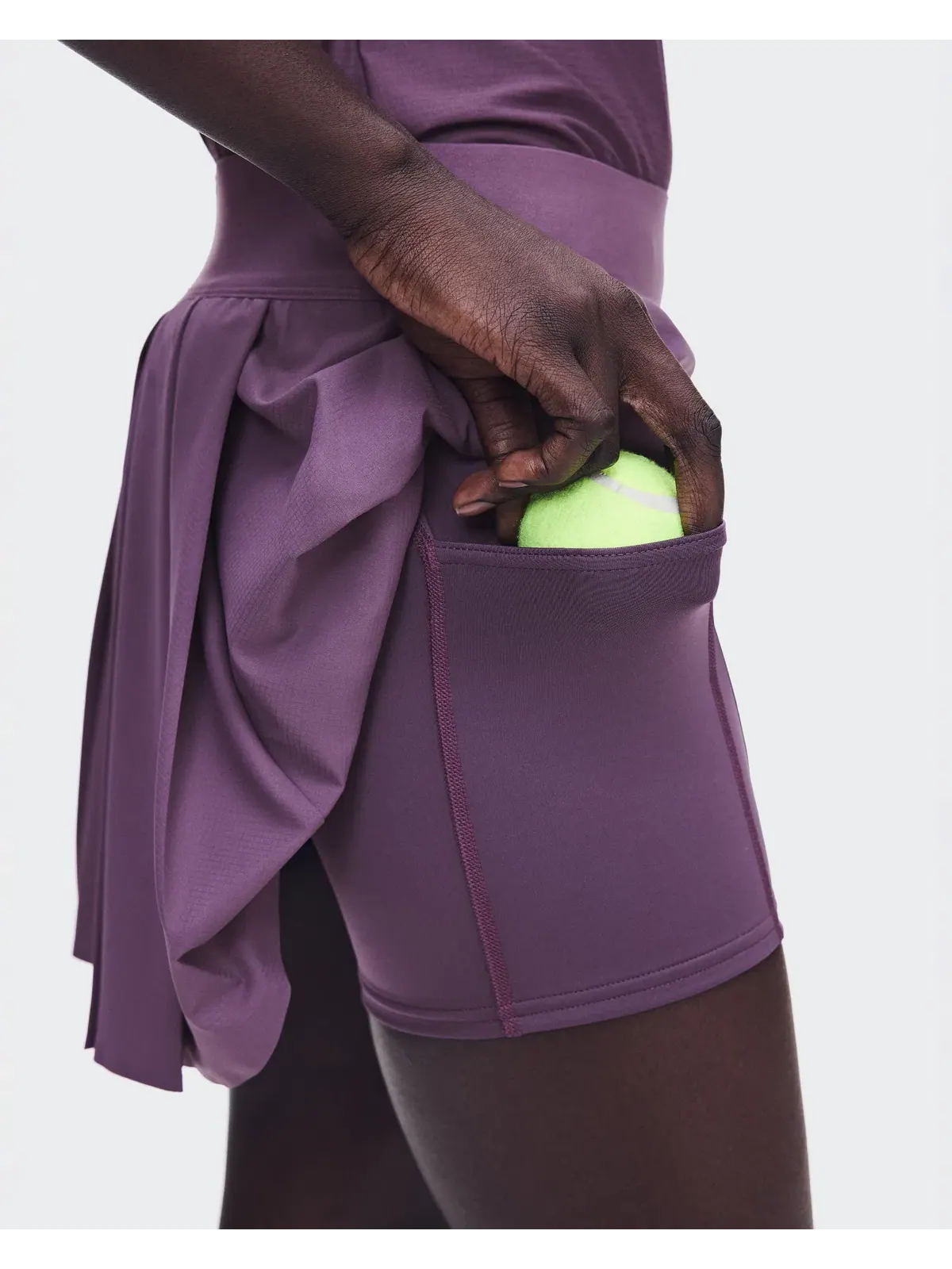 Женская юбка для тенниса со складками Court Skirt Pleated On — изображение 7 из 10, фиолетовый