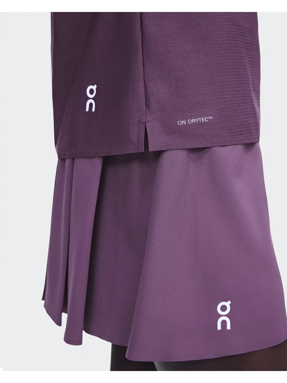 Женская юбка для тенниса со складками Court Skirt Pleated On — изображение 9 из 10, фиолетовый