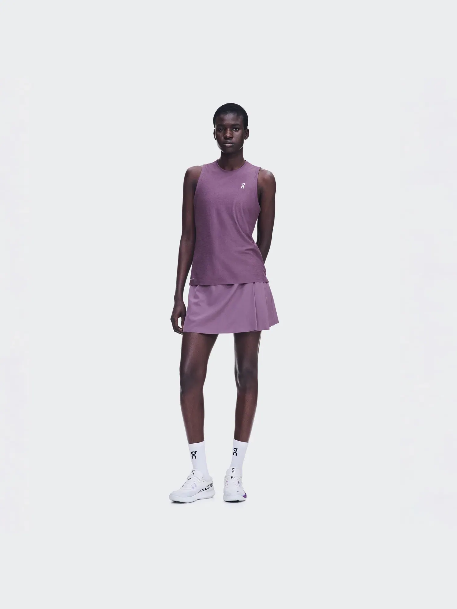 Женская юбка для тенниса со складками Court Skirt Pleated On — изображение 10 из 10, фиолетовый