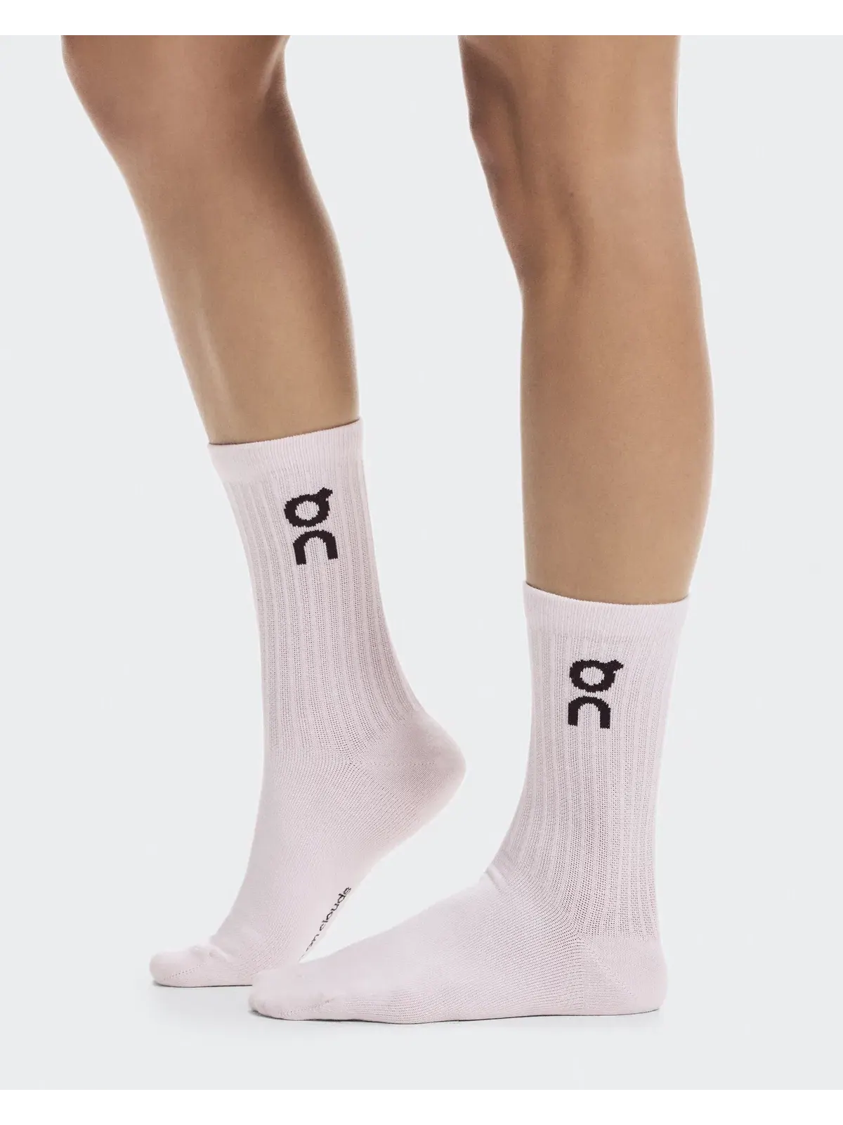 Детские носки высокие с логотипом, комплект из 3 пар, Logo Sock High 3P, On, Orchid Bloom — изображение 3 из 5