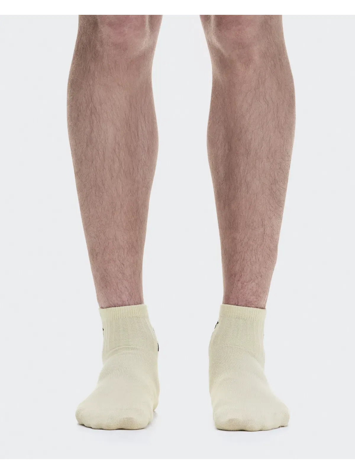 Детские носки с логотипом, комплект из трех пар, Logo Sock Mid 3P, On, Hare Brume — изображение 2 из 5, пепельно-серый
