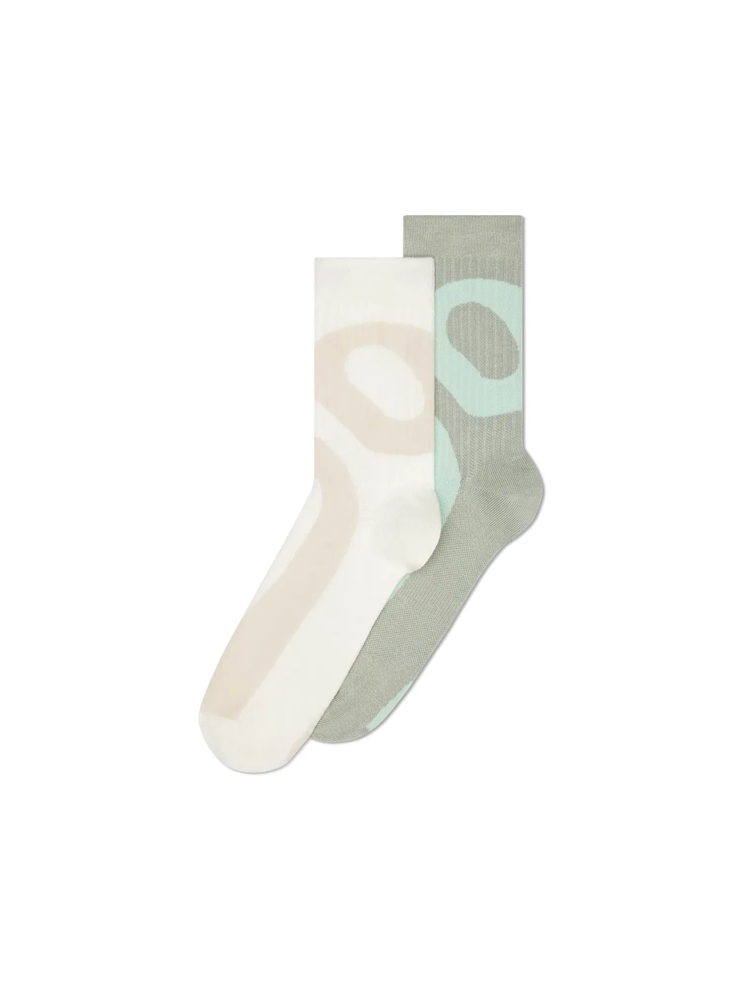 Детские носки с архитектурной поддержкой, комплект из двух пар, Liquid Logo Sock High, On