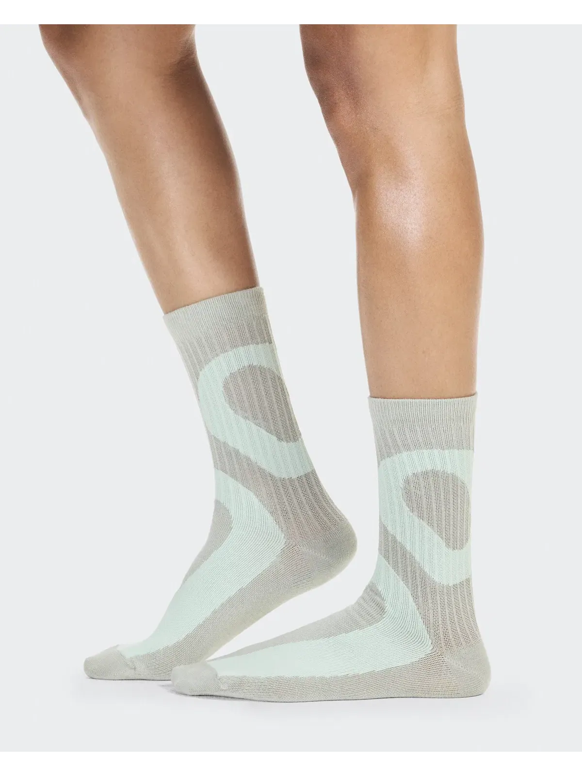 Детские носки с архитектурной поддержкой, комплект из двух пар, Liquid Logo Sock High, On — изображение 3 из 5