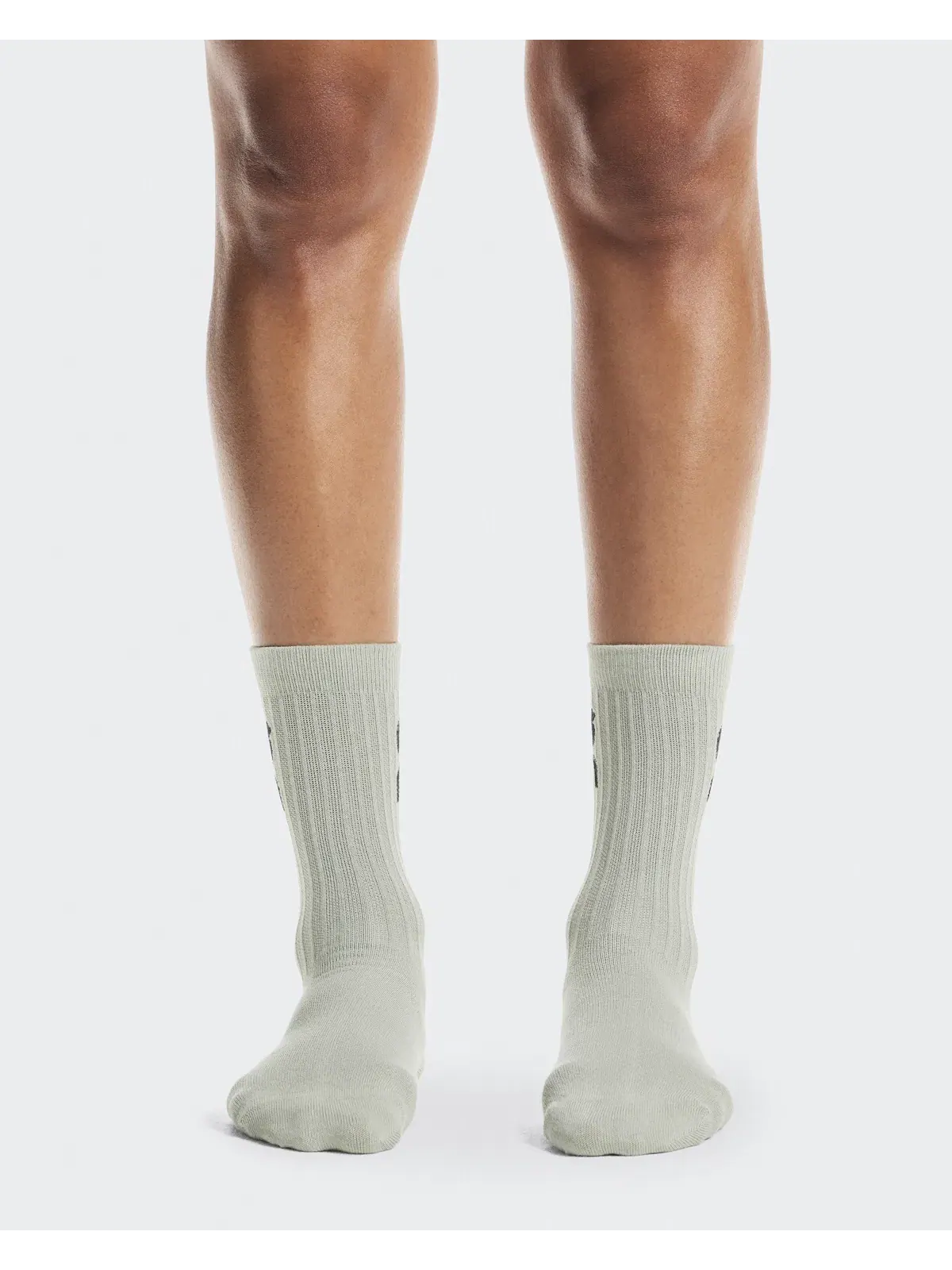 Детские носки высокие с логотипом комплект из 3 пар Logo Sock High On, Lemonade/Tin — изображение 2 из 5, лимонный
