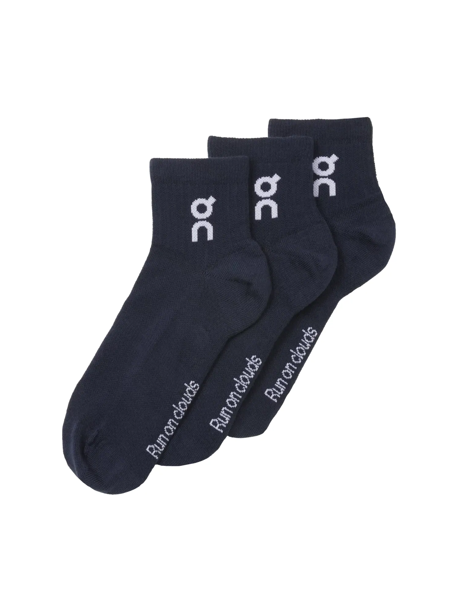 Детские носки с логотипом, комплект из 3 пар, Logo Sock Mid, On