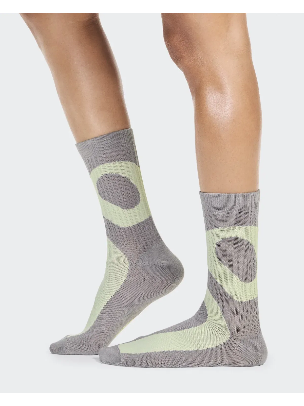Детские носки с логотипом Liquid Logo Sock High 2P On, Zinc/Linen — изображение 3 из 5, бледно-серый