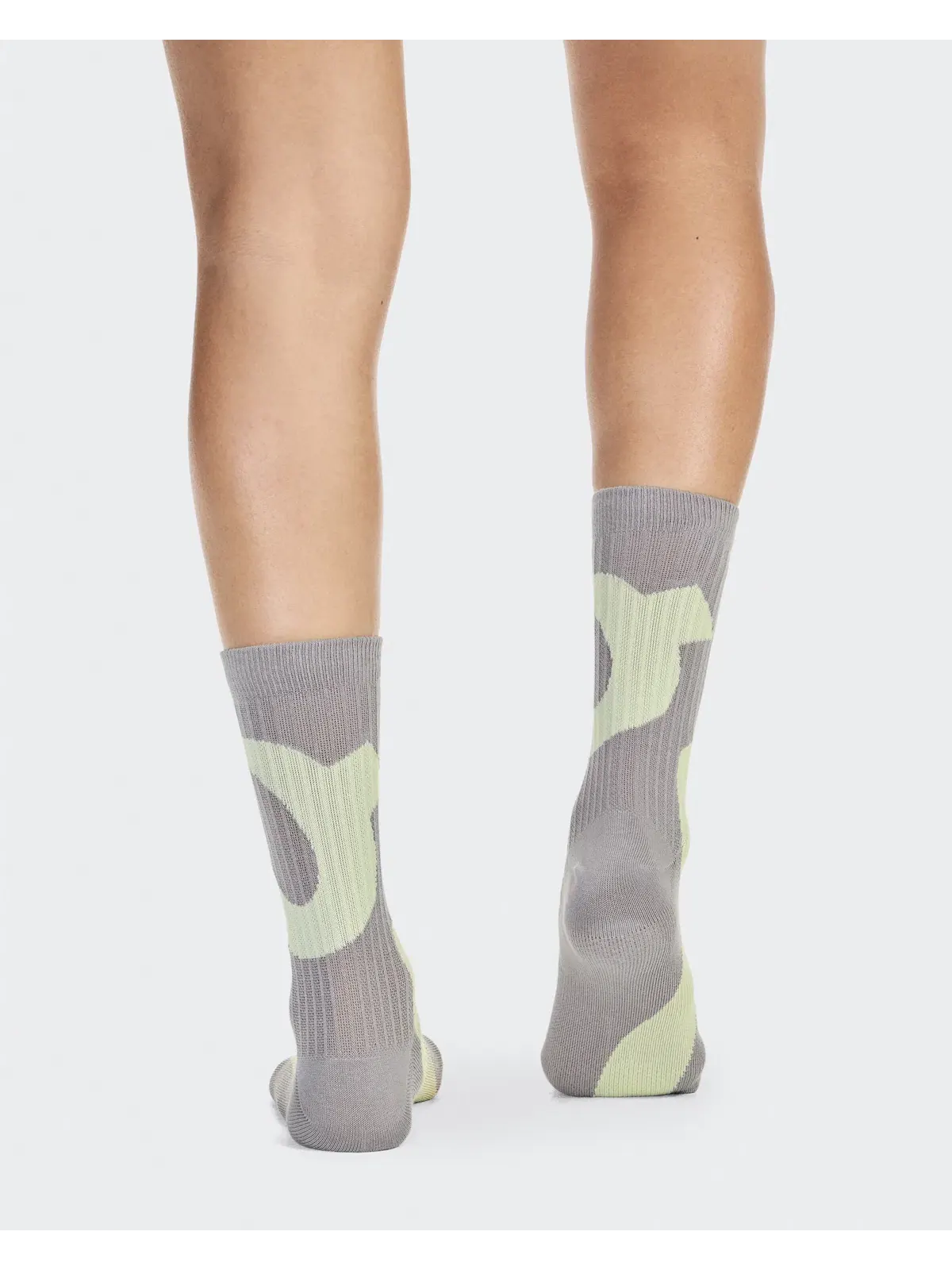 Детские носки с логотипом Liquid Logo Sock High 2P On, Zinc/Linen — изображение 4 из 5, бледно-серый