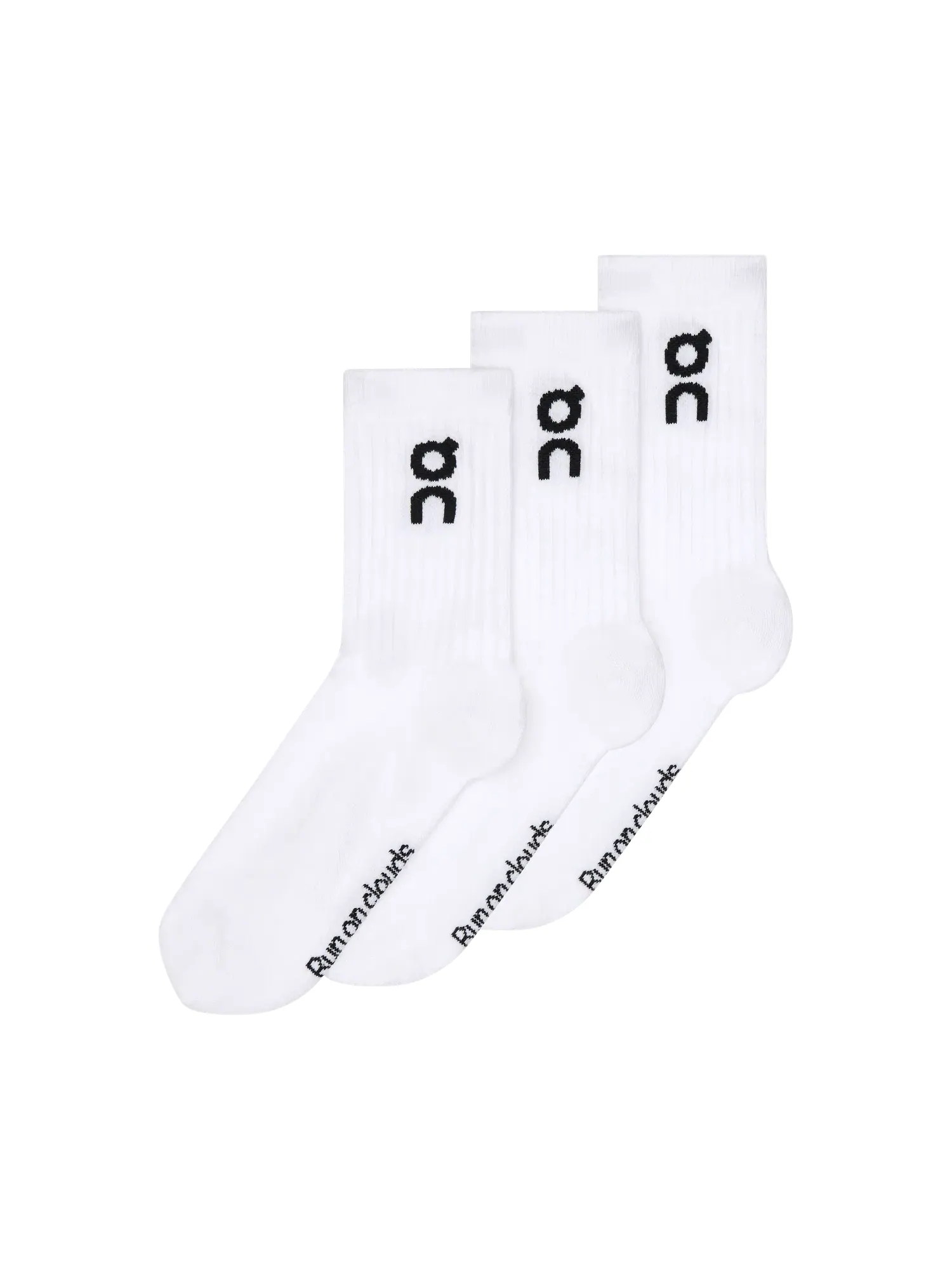 Детские носки высокие с логотипом комплект из 3 пар Logo Sock High On