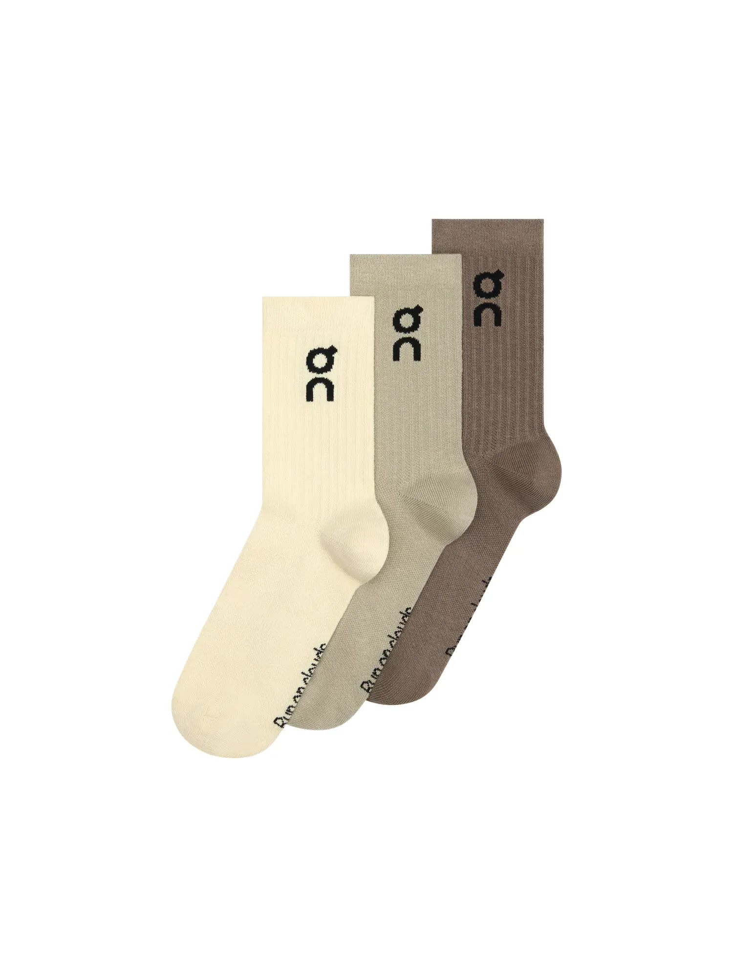 Детские носки с логотипом, набор из 3 пар, Logo Sock High, On, Hare Brume