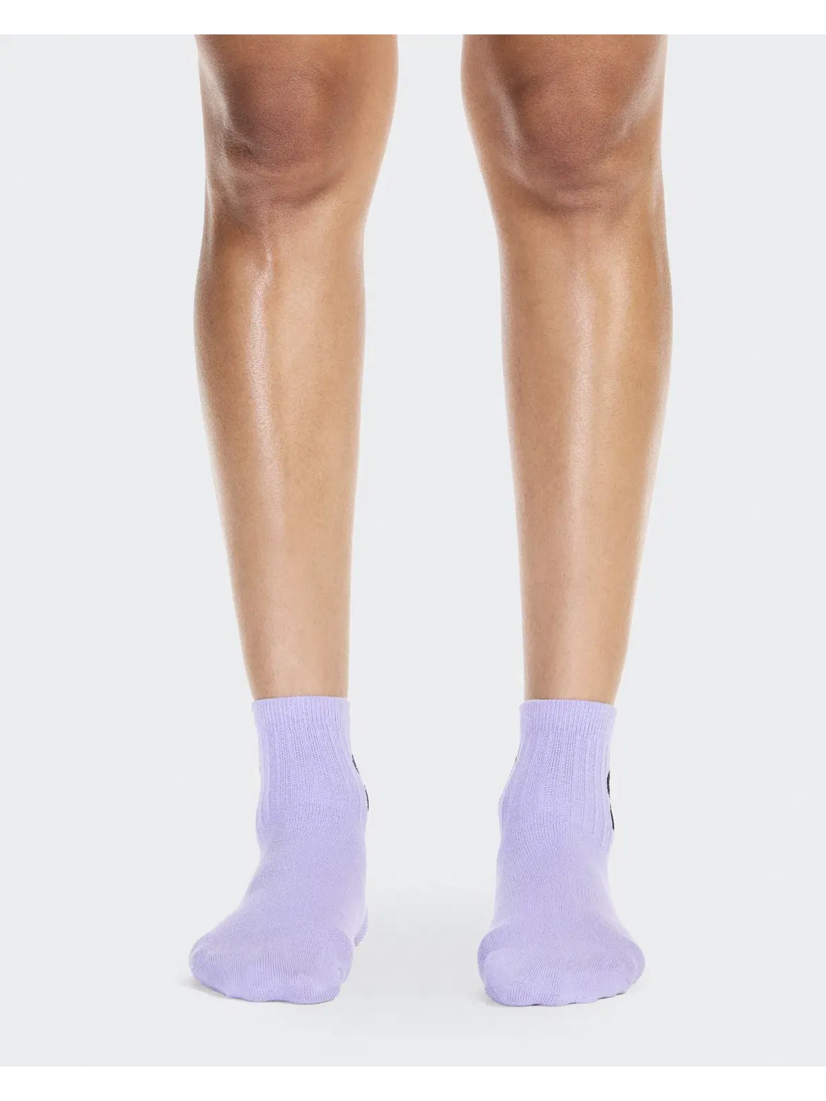 Детские носки с логотипом, комплект из трех пар, Logo Sock Mid, On, Orchid/Bloom — изображение 2 из 5, яркий фиолетовый