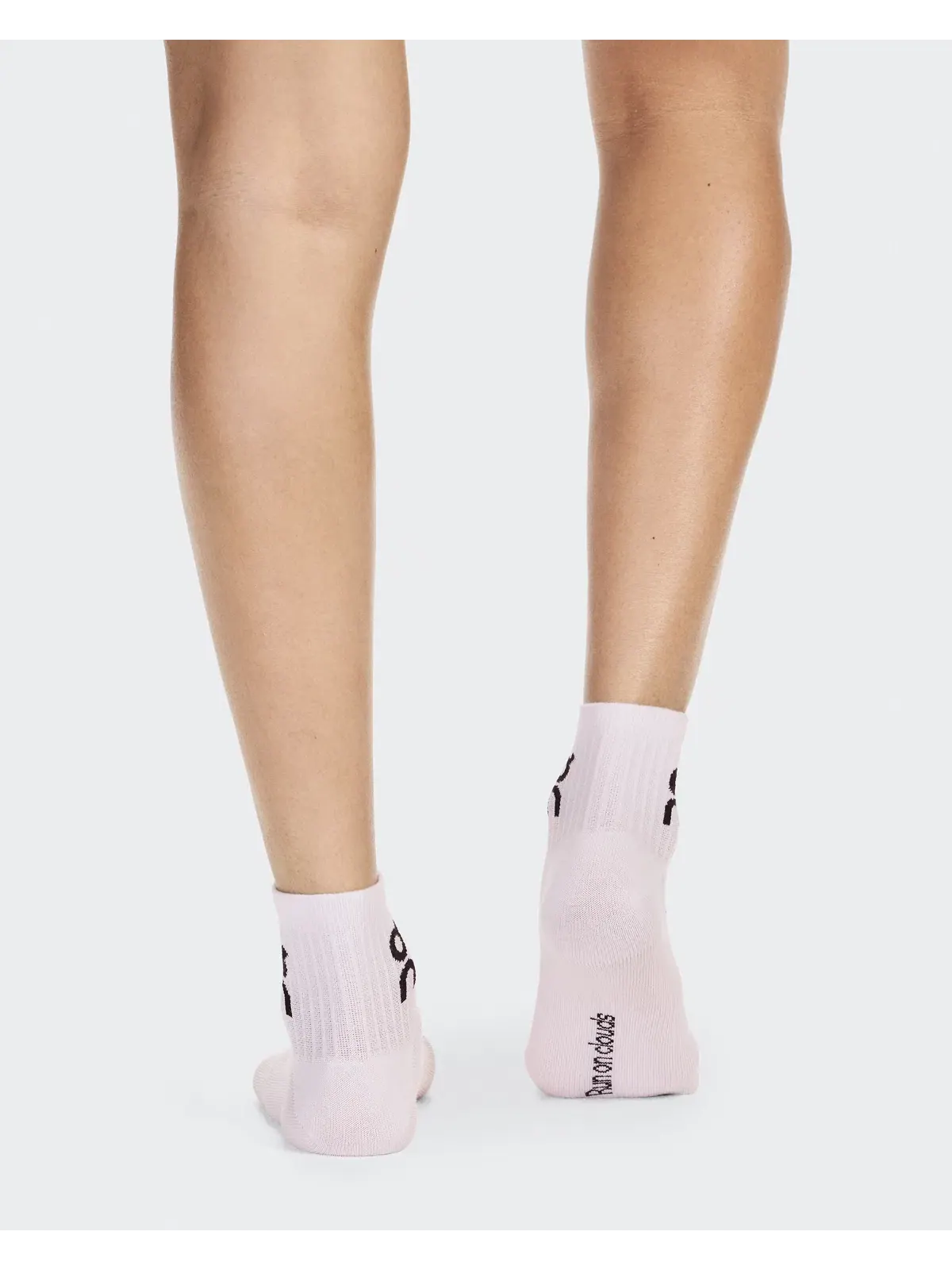 Детские носки с логотипом, комплект из трех пар, Logo Sock Mid, On, Orchid/Bloom — изображение 4 из 5, яркий фиолетовый