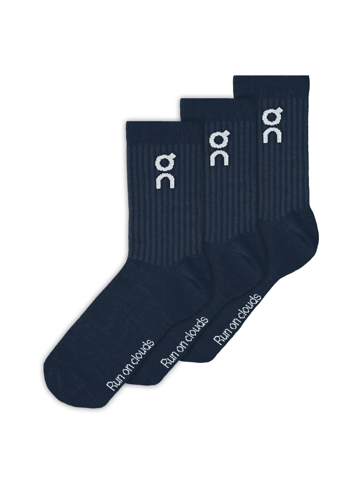 Детские высокие носки с логотипом, комплект из 3 пар, Logo Sock High 3P, On
