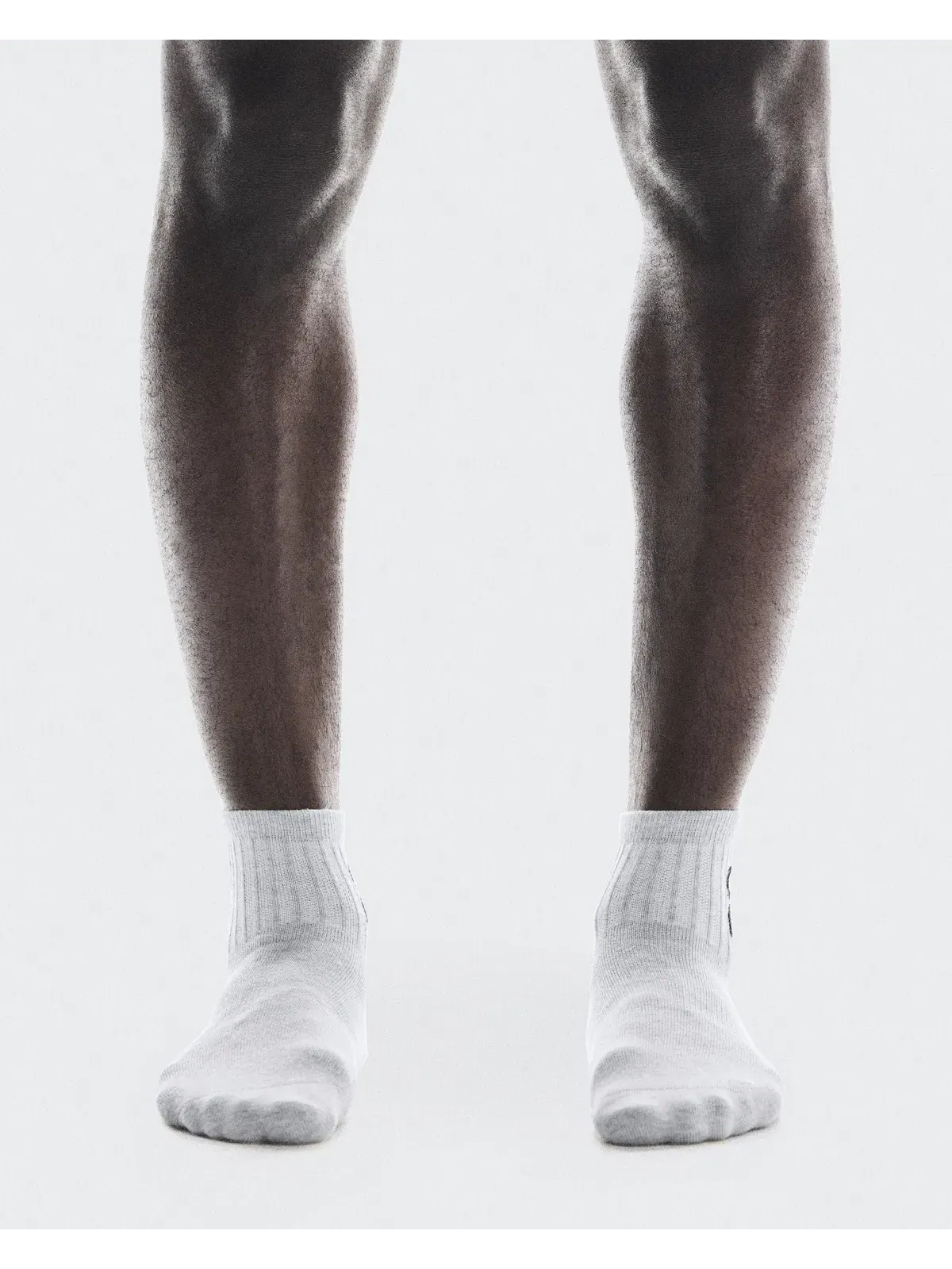 Детские носки с логотипом, набор из 3 пар, Logo Sock Mid, On — изображение 2 из 5, серый