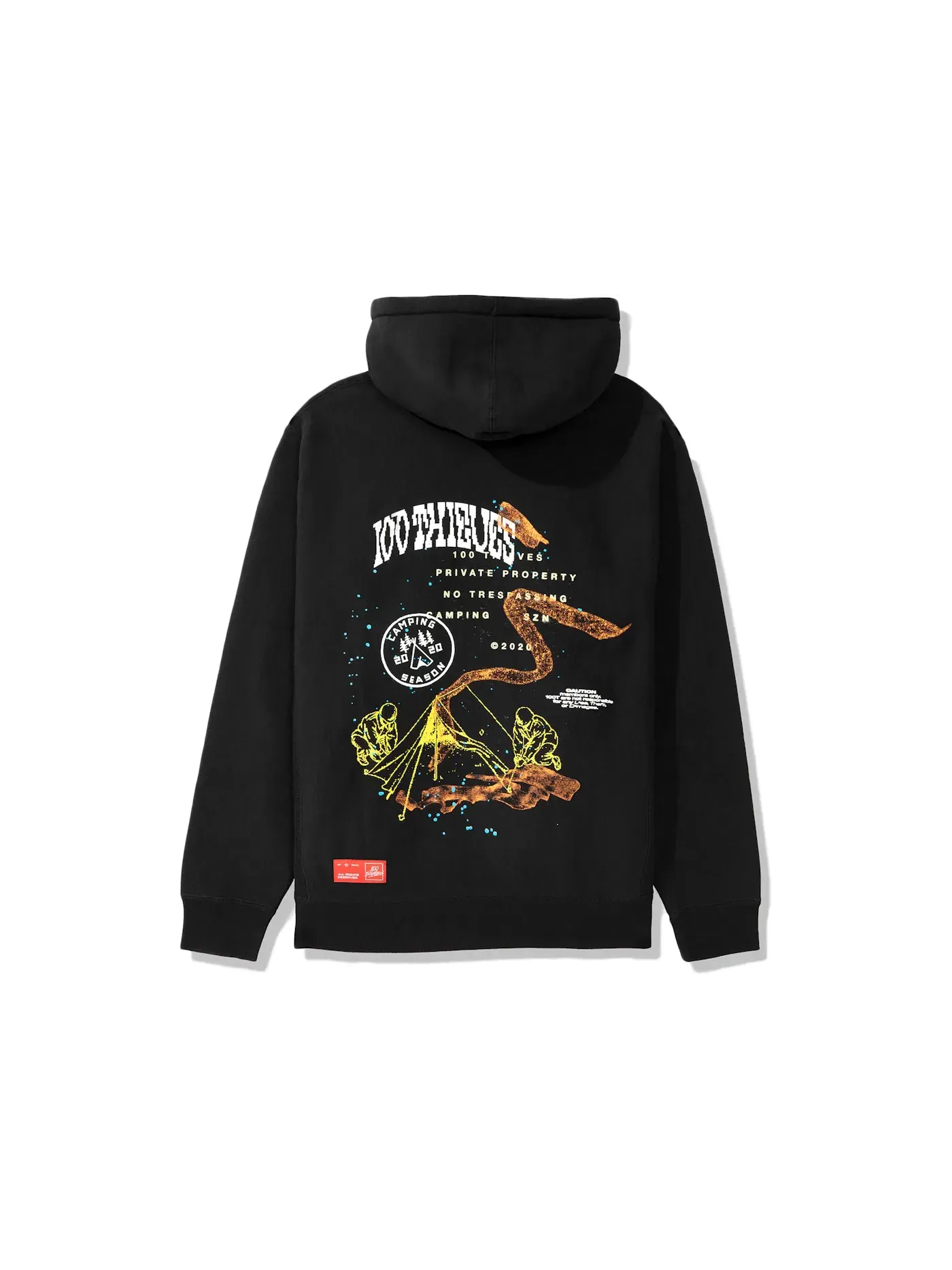 Мужская худи Camping SZN 100 Thieves