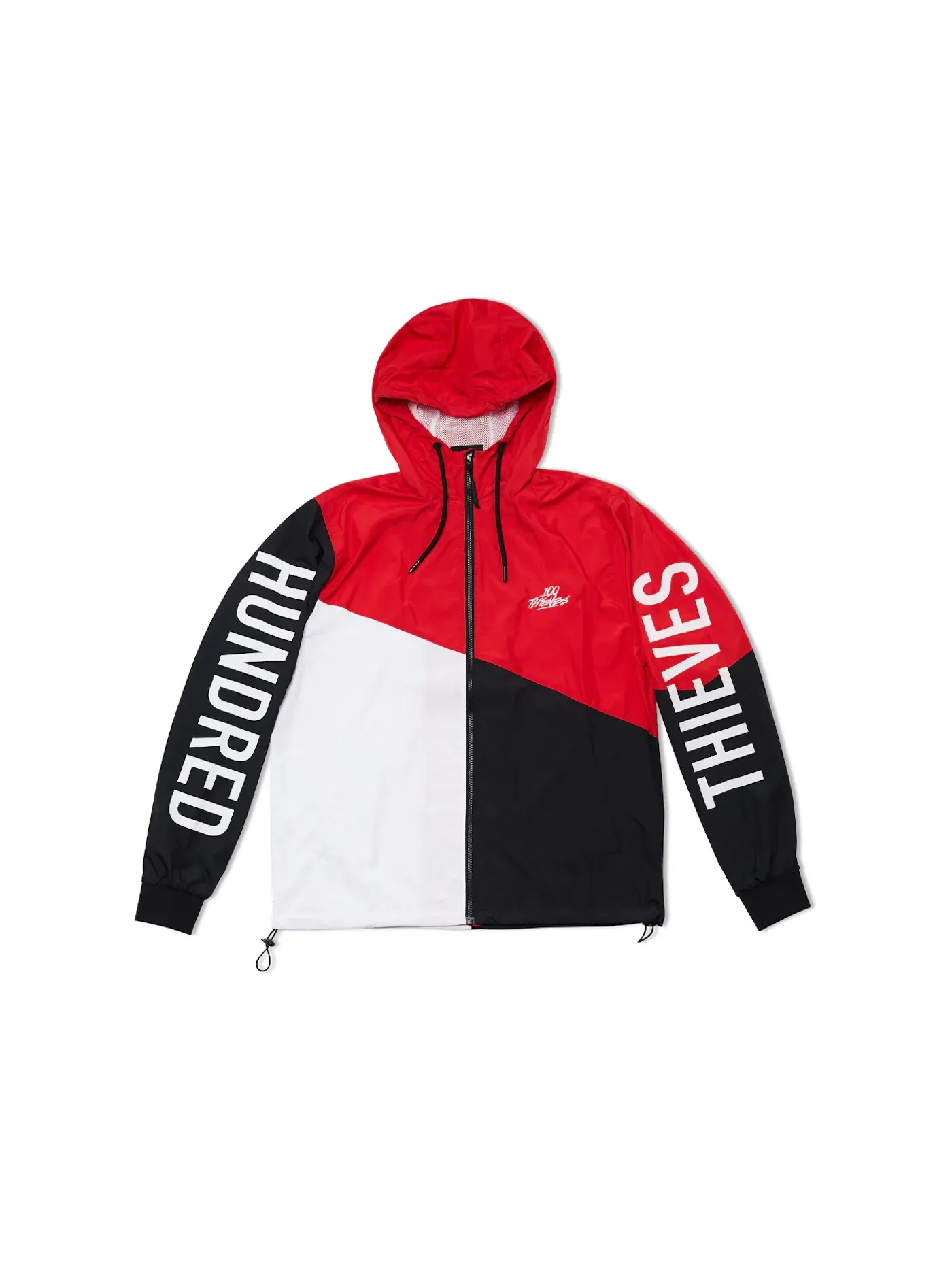 Мужская ветровка с трехцветным принтом Windbreaker 100 Thieves