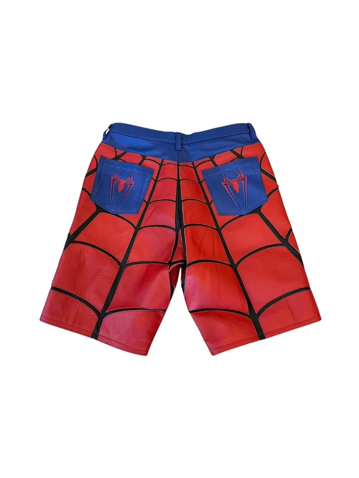 Шорты Supreme Vanson Leathers Spider-Man — изображение 2 из 2, красный