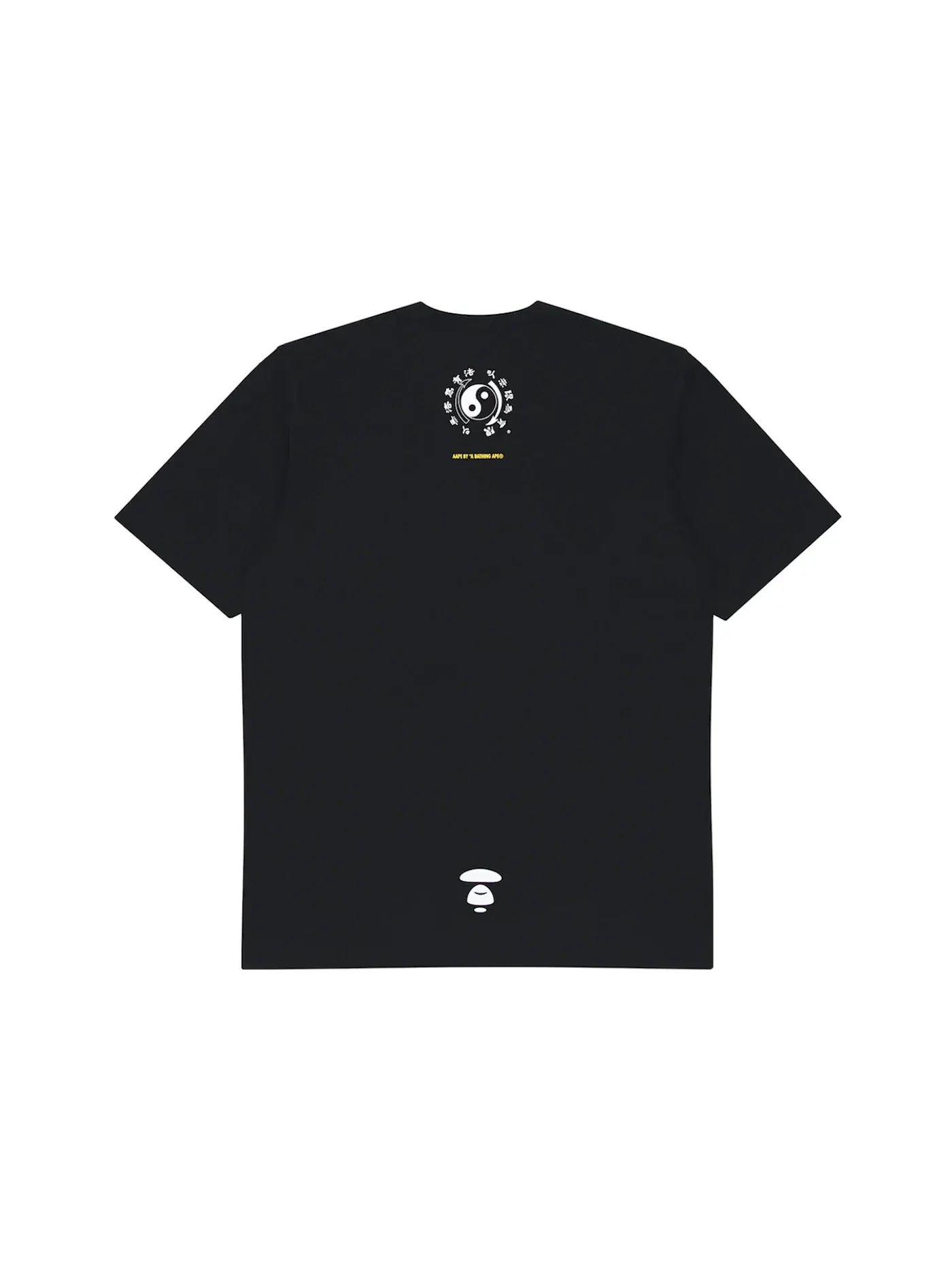 Мужская футболка с принтом BAPE x Bruce Lee #1 Tee BAPE — изображение 2 из 2, черный