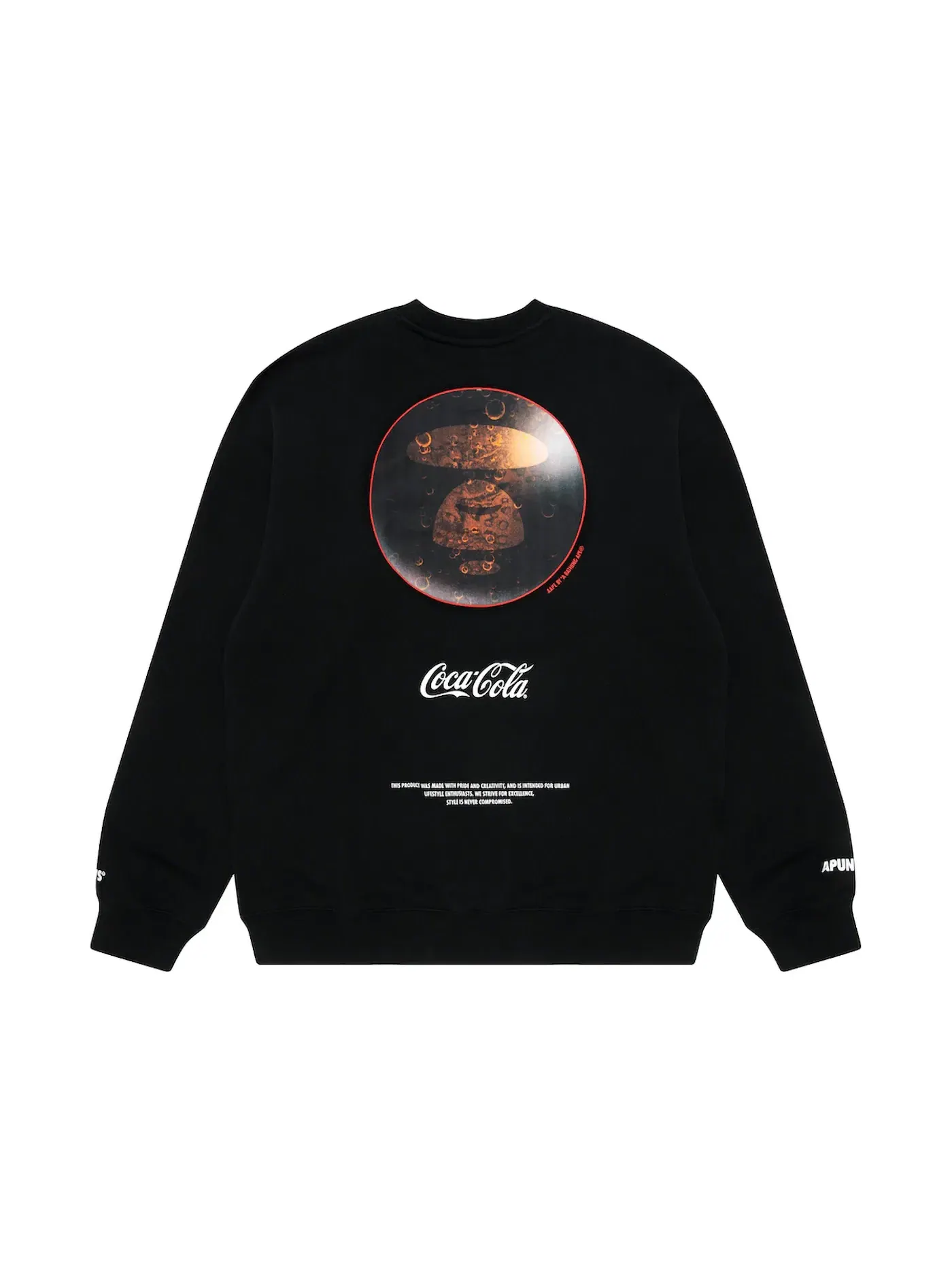 Мужской свитшот с логотипом BAPE x Coca-Cola Sweatshirt BAPE, Coca Cola — изображение 1 из 2