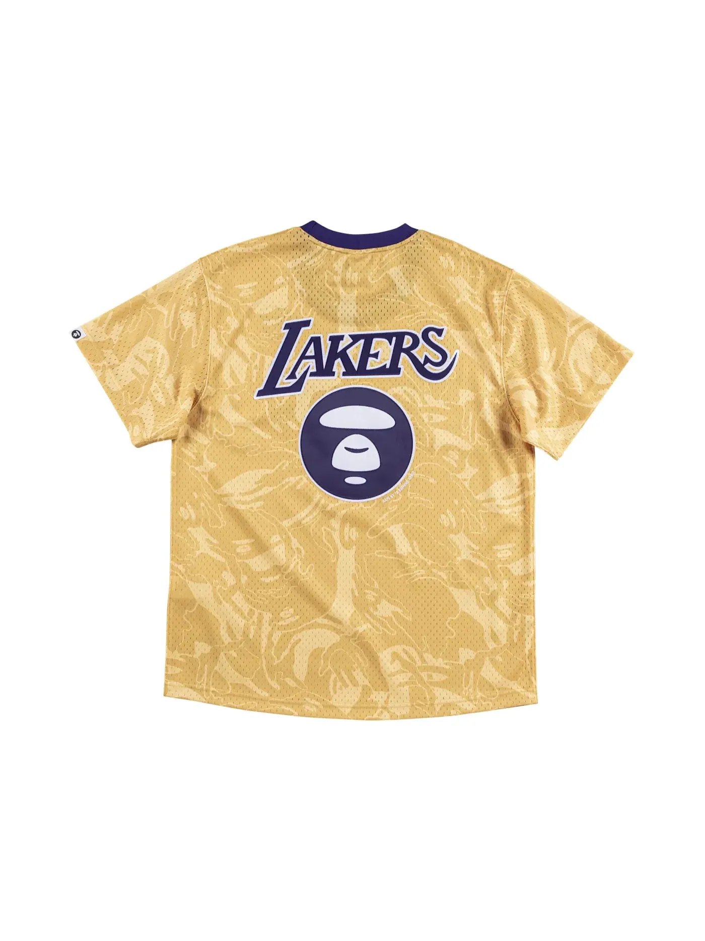 Мужская баскетбольная джерси без рукавов Jersey BAPE — изображение 2 из 2, золото