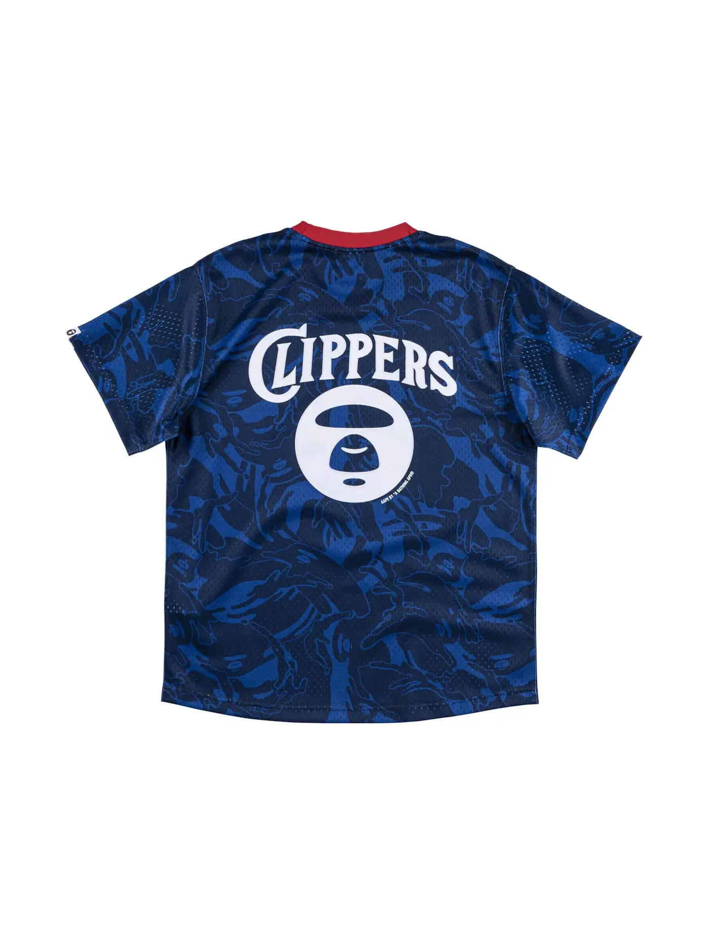 Мужская джерси Aape x Mitchell & Ness San Diego Clippers BP Jersey BAPE — изображение 2 из 2, темно-синий