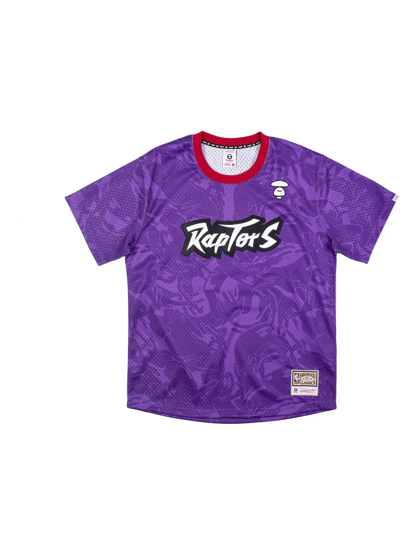 Детская джерси баскетбольная BAPE x Mitchell & Ness Toronto Raptors BP Jersey Black — изображение 1 из 2