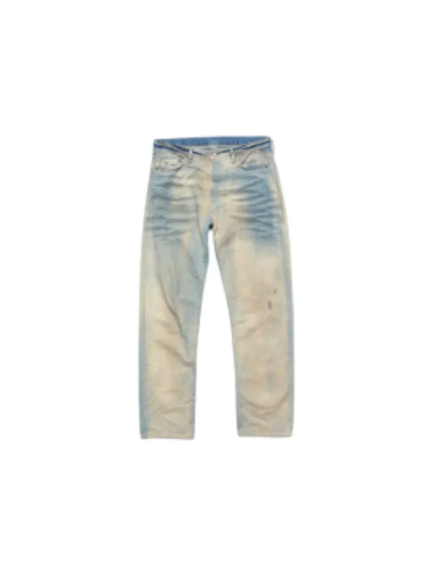 Мужские джинсы свободного кроя 1999 Carver Acne Studios — изображение 1 из 1, белый/черный