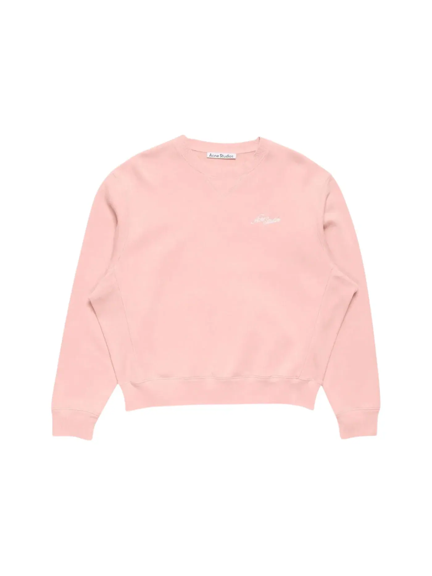 Мужской свитшот Acne Studios — изображение 1 из 1, розовый