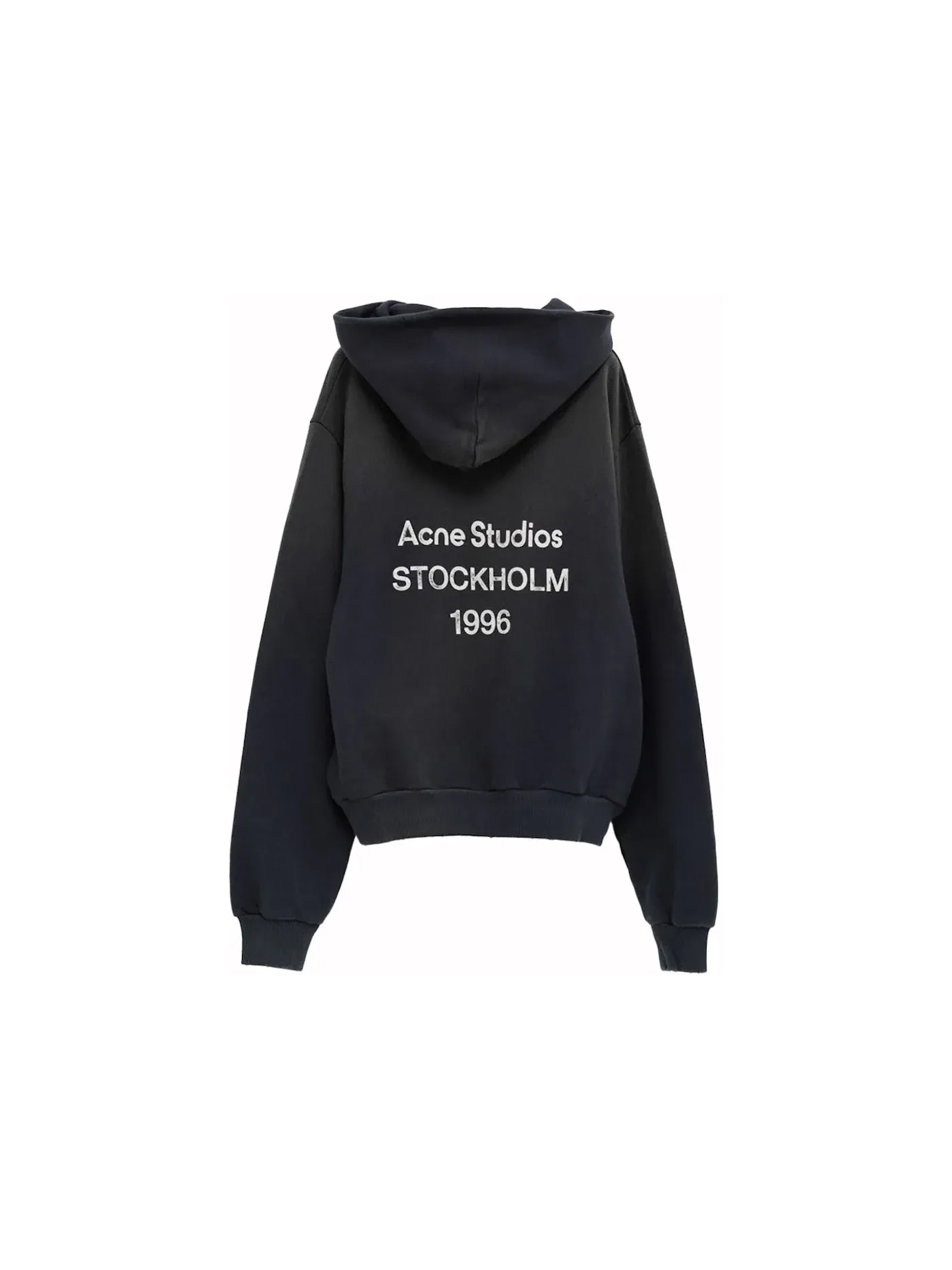 Мужской свитер с капюшоном Acne Studios — изображение 1 из 2, черный