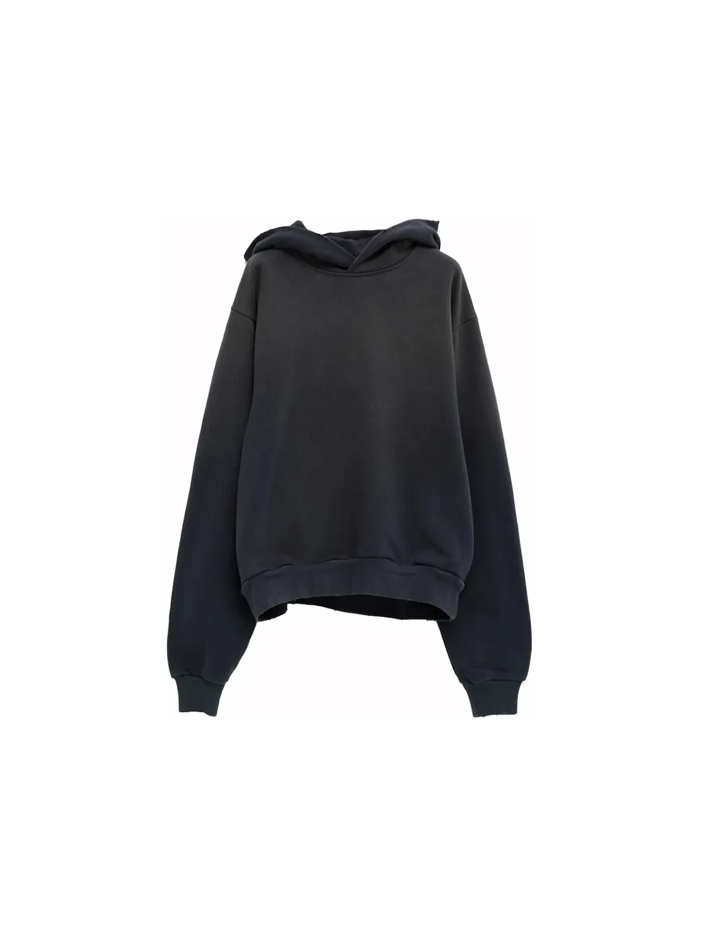 Мужской свитер с капюшоном Acne Studios — изображение 2 из 2, черный