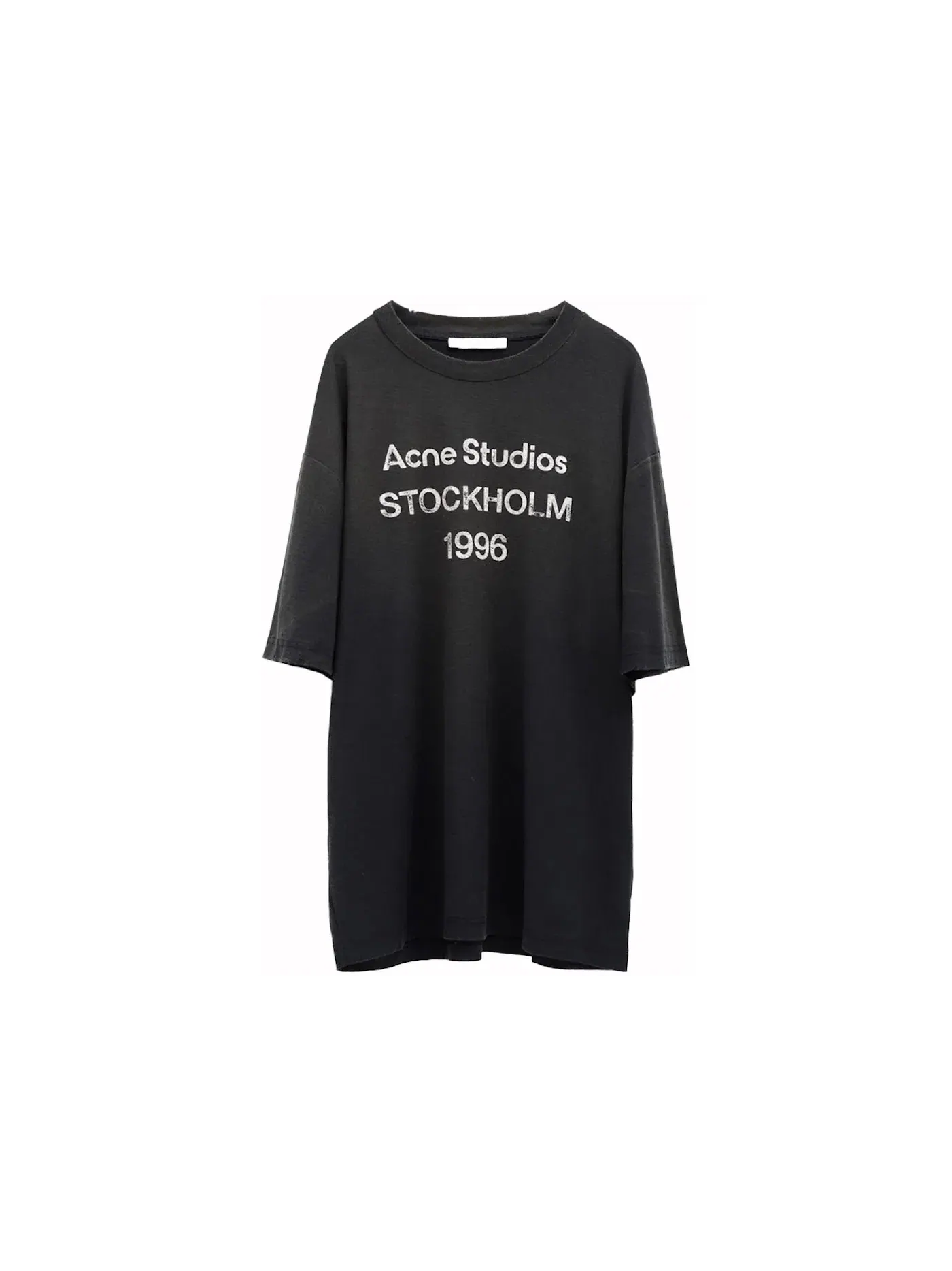 Женская футболка с принтом Acne Studios T-Shirt — изображение 1 из 1, черный