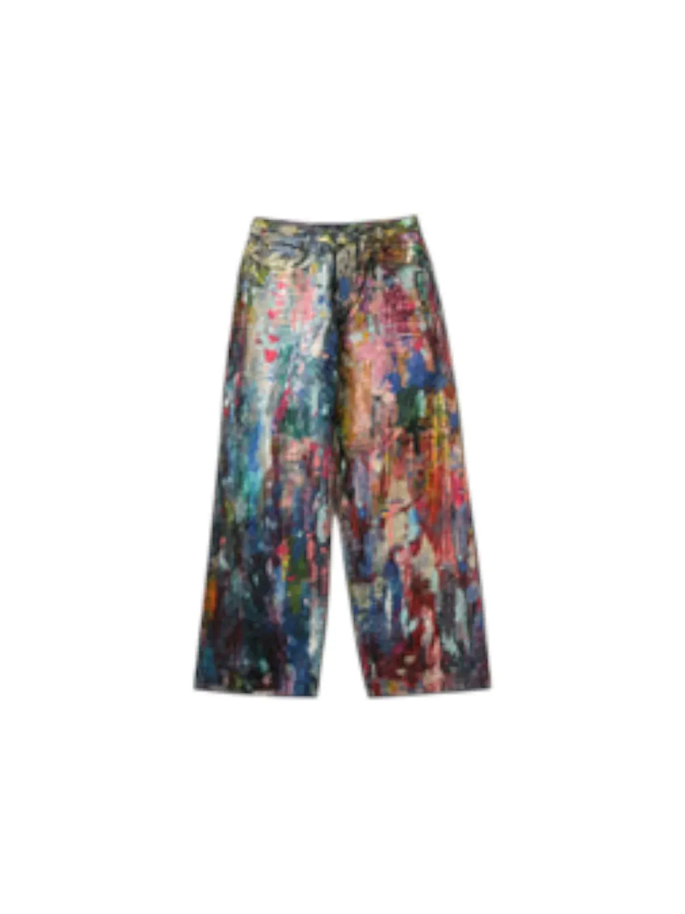 Женские джинсы Pattern Jeans Acne Studios — изображение 1 из 1, бордовый