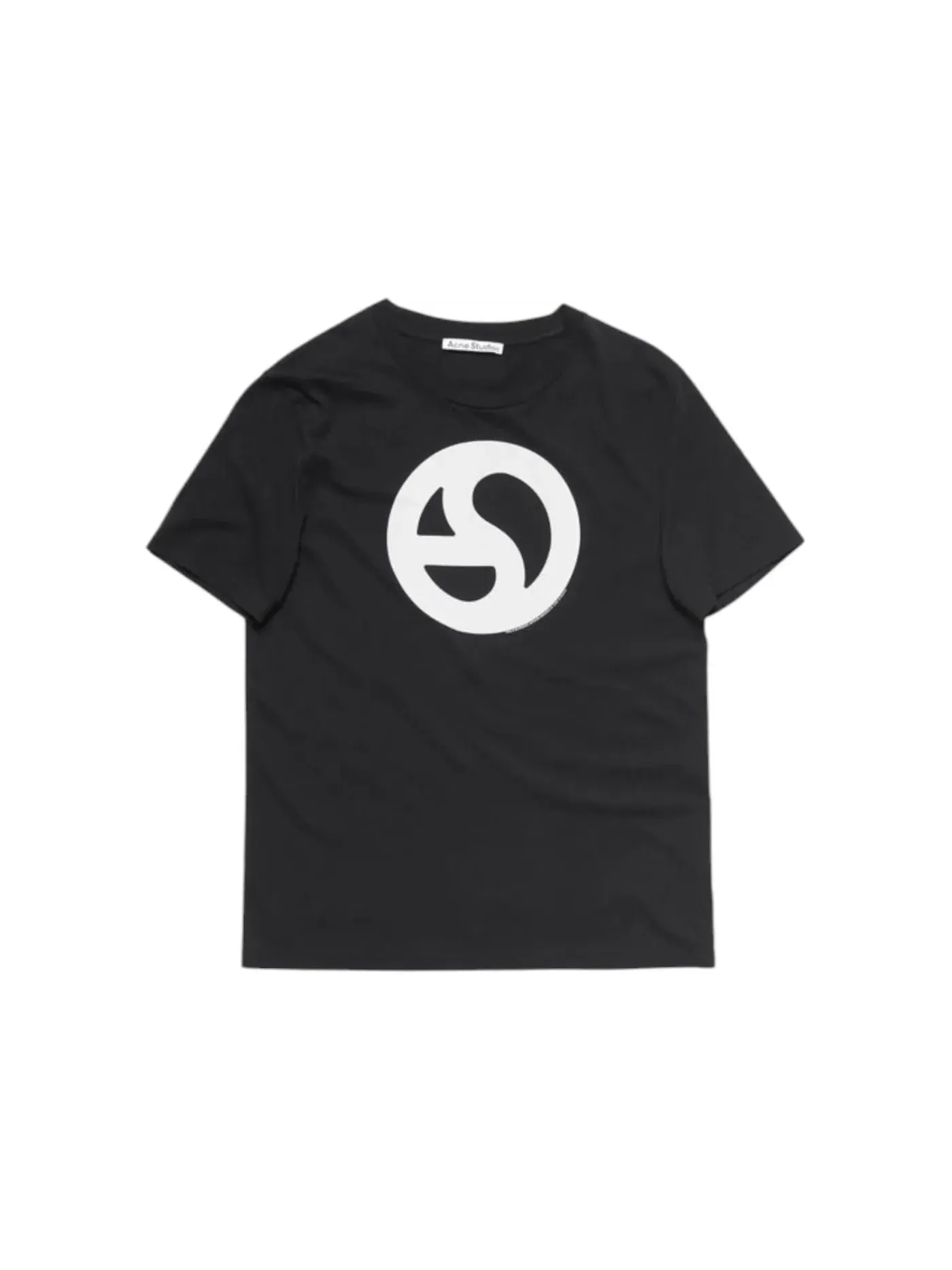 Женская футболка с принтом Acne Studios T-Shirt — изображение 1 из 1, черный