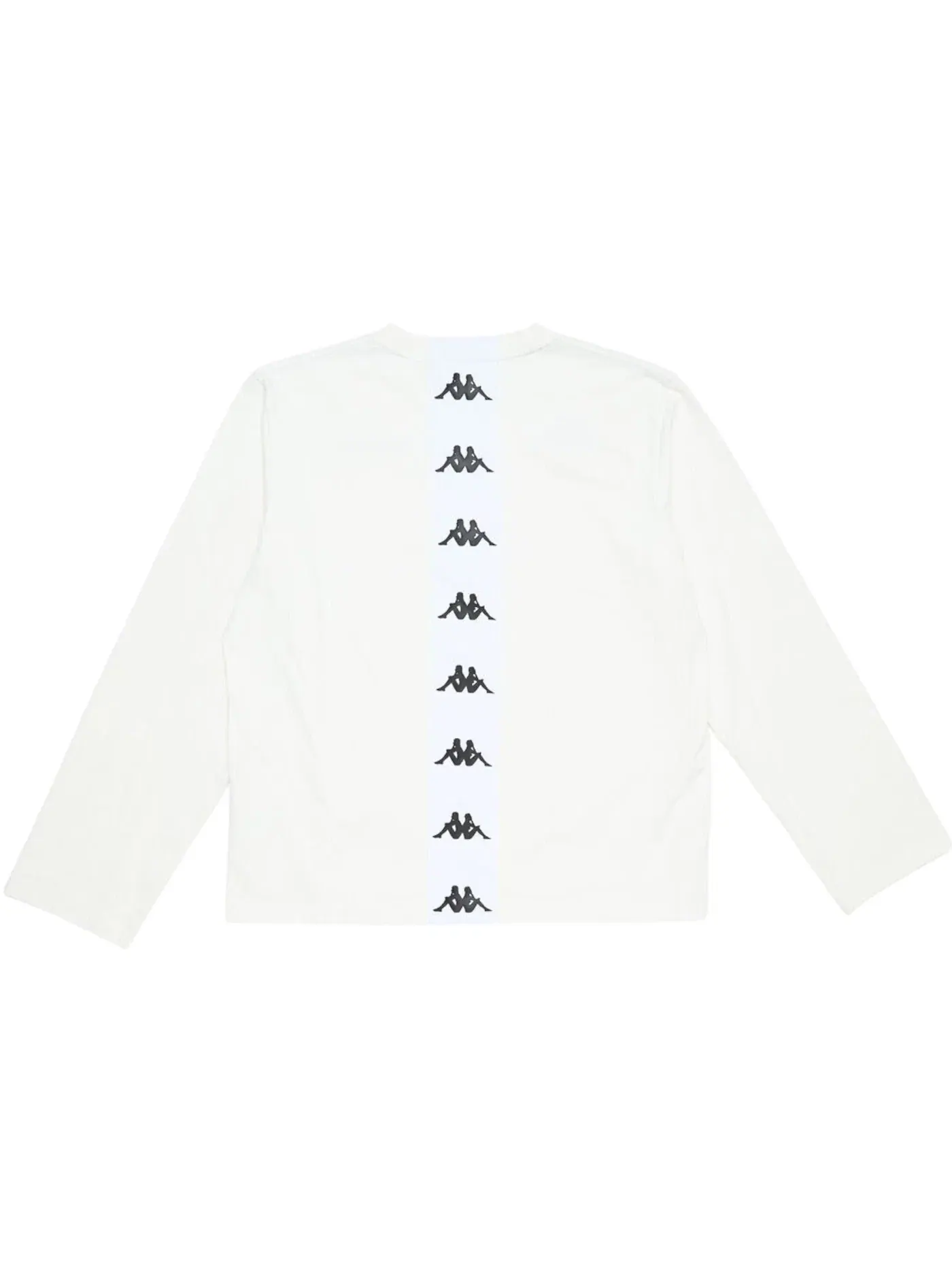 Мужская футболка с длинным рукавом с логотипом Acne Studios x Kappa — изображение 2 из 2, белый