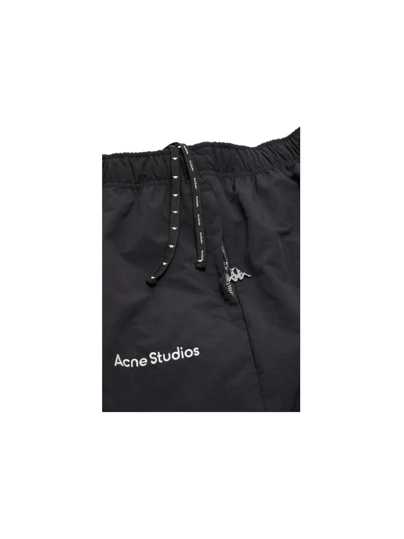 Мужские шорты свободного кроя Acne Studios — изображение 2 из 2, черный