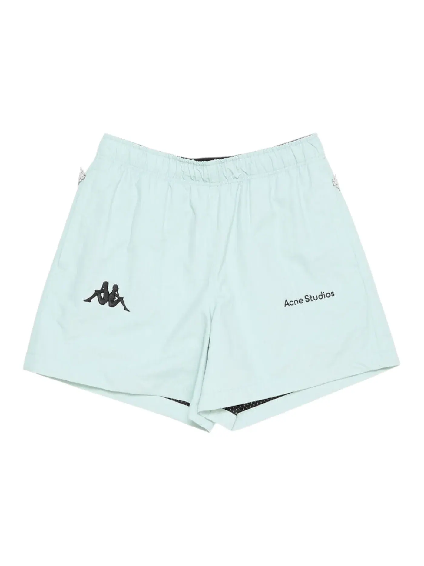 Мужские шорты свободного кроя Acne Studios x Kappa — изображение 1 из 2, светлый синий