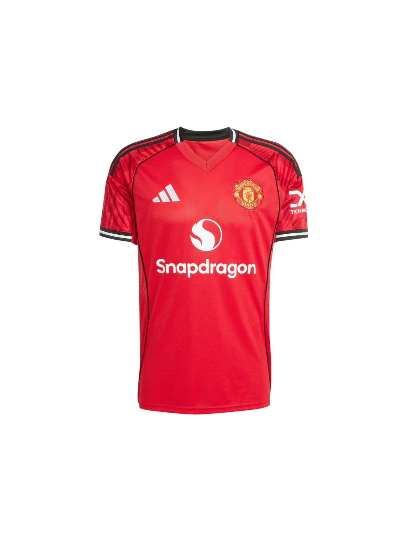 Мужская футбольная футболка с принтом Jersey Adidas — изображение 1 из 1, красный
