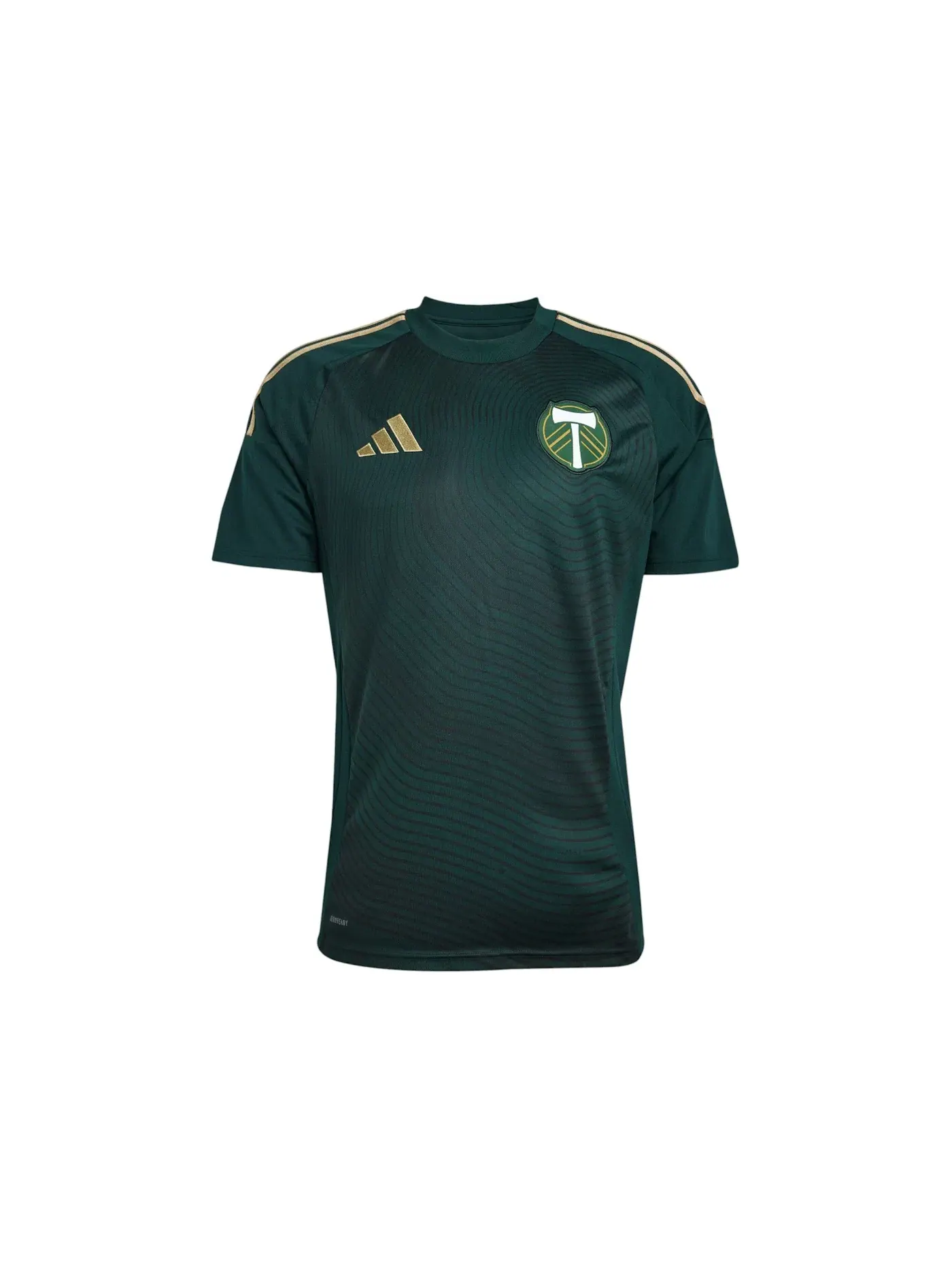 Мужская футбольная джерси с длинным рукавом Jersey Adidas — изображение 1 из 1, зеленый