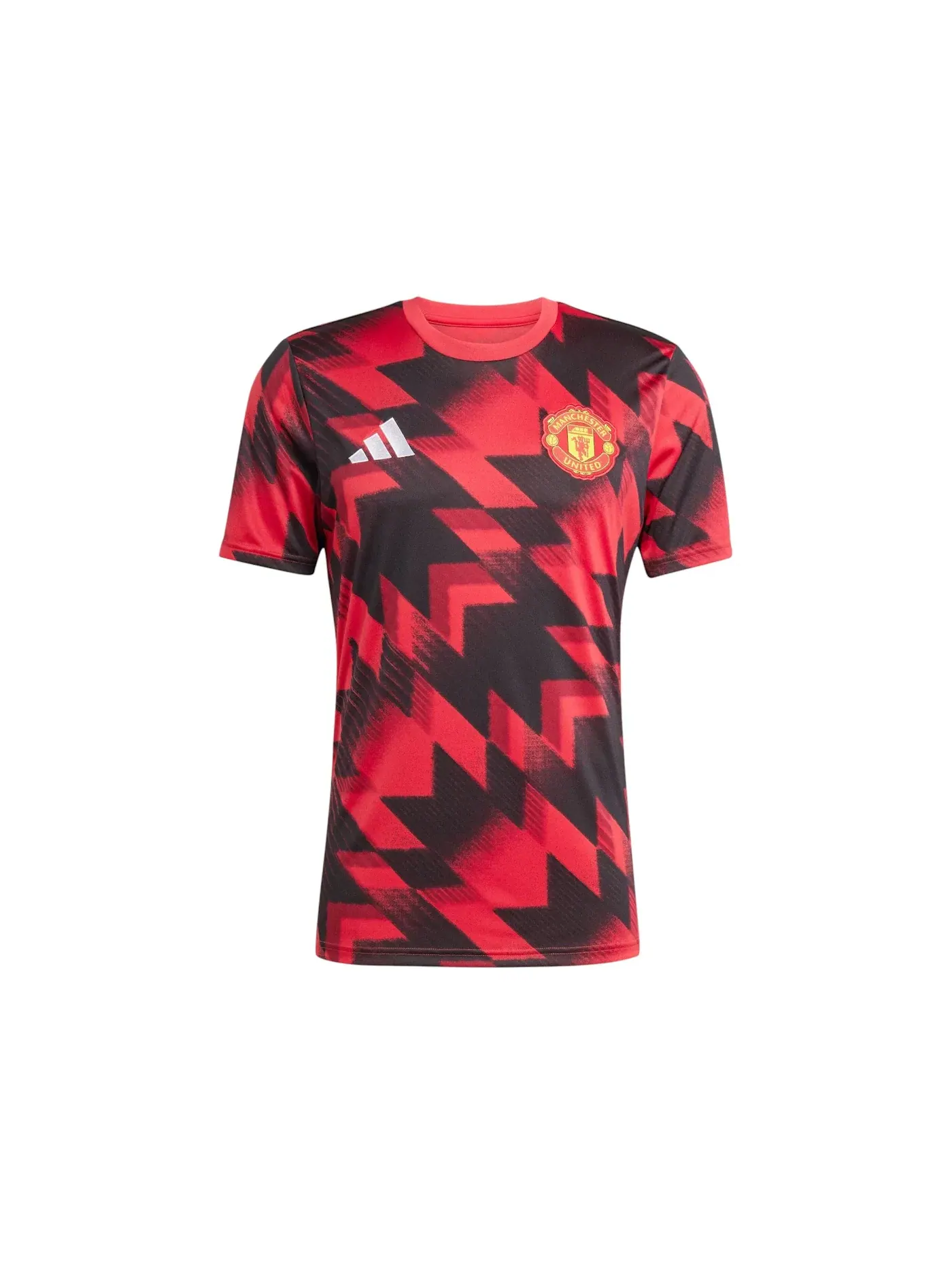 Мужская футбольная джерси с длинным рукавом Jersey Adidas — изображение 1 из 1, красный