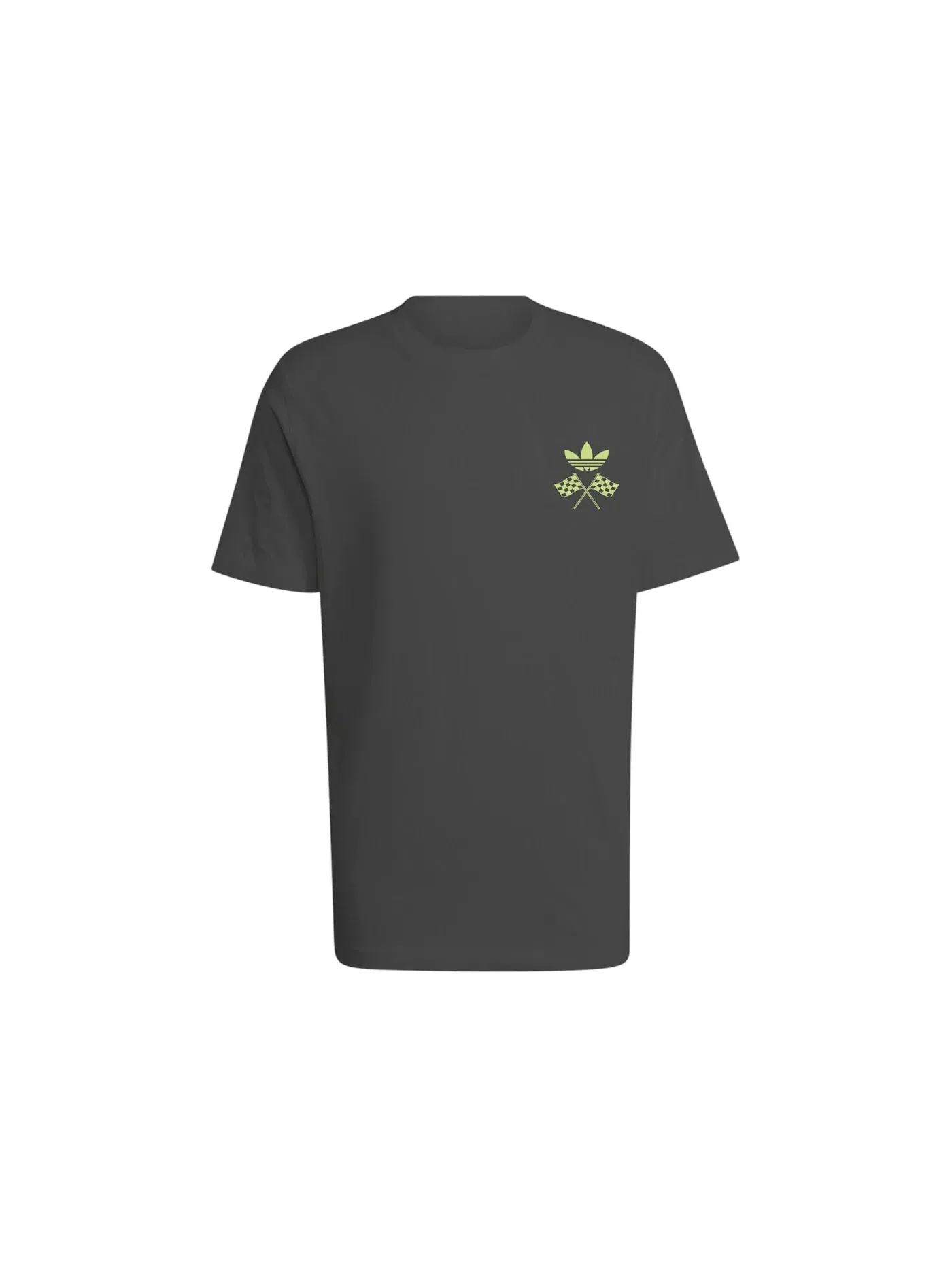 Мужская футболка с принтом Adi Racing Car Graphic T-Shirt Adidas — изображение 1 из 1, серый