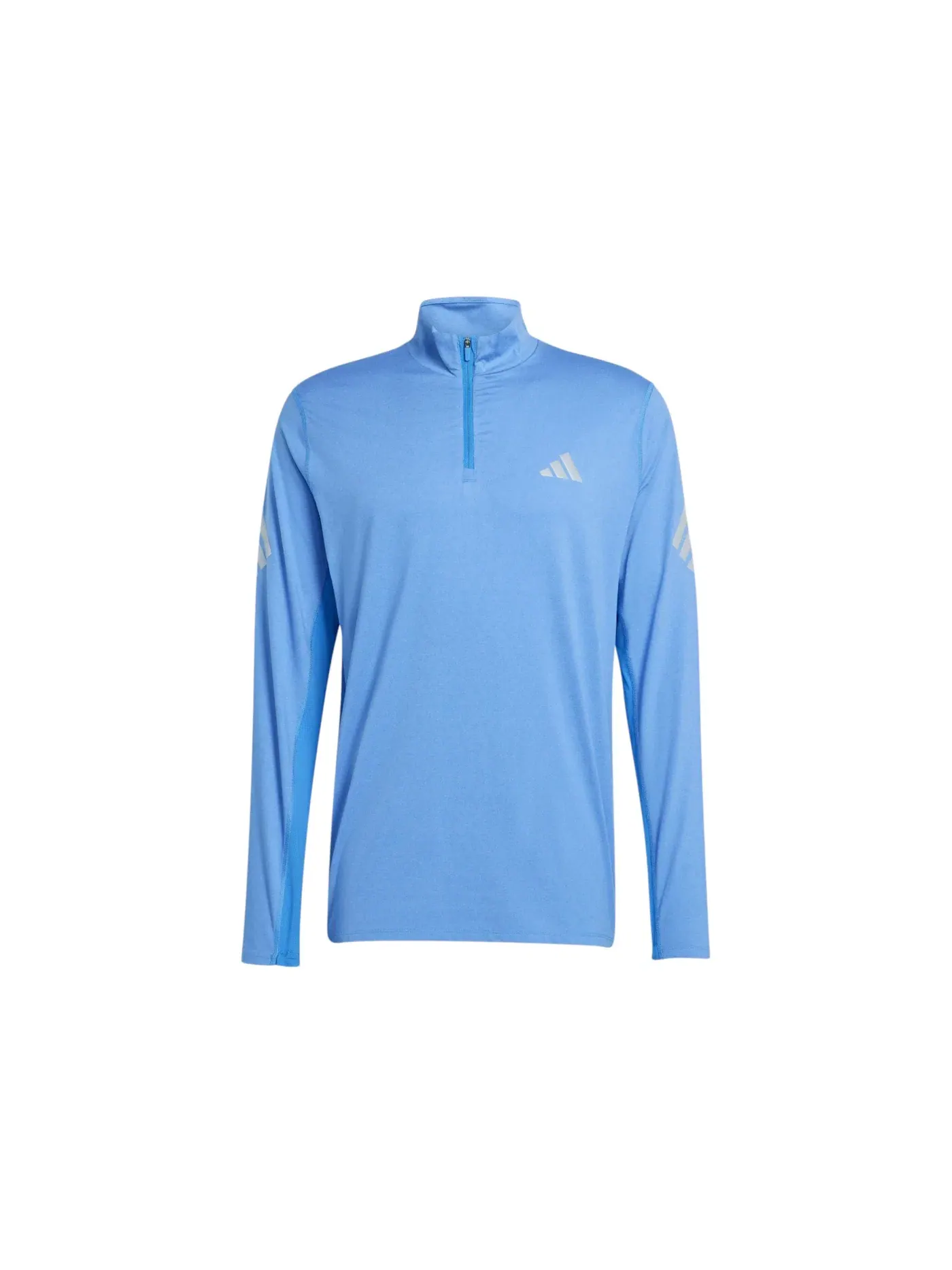 Мужская футболка с длинным рукавом Adidas Adi365 Iconic 1/Zip Top — изображение 1 из 1, синий
