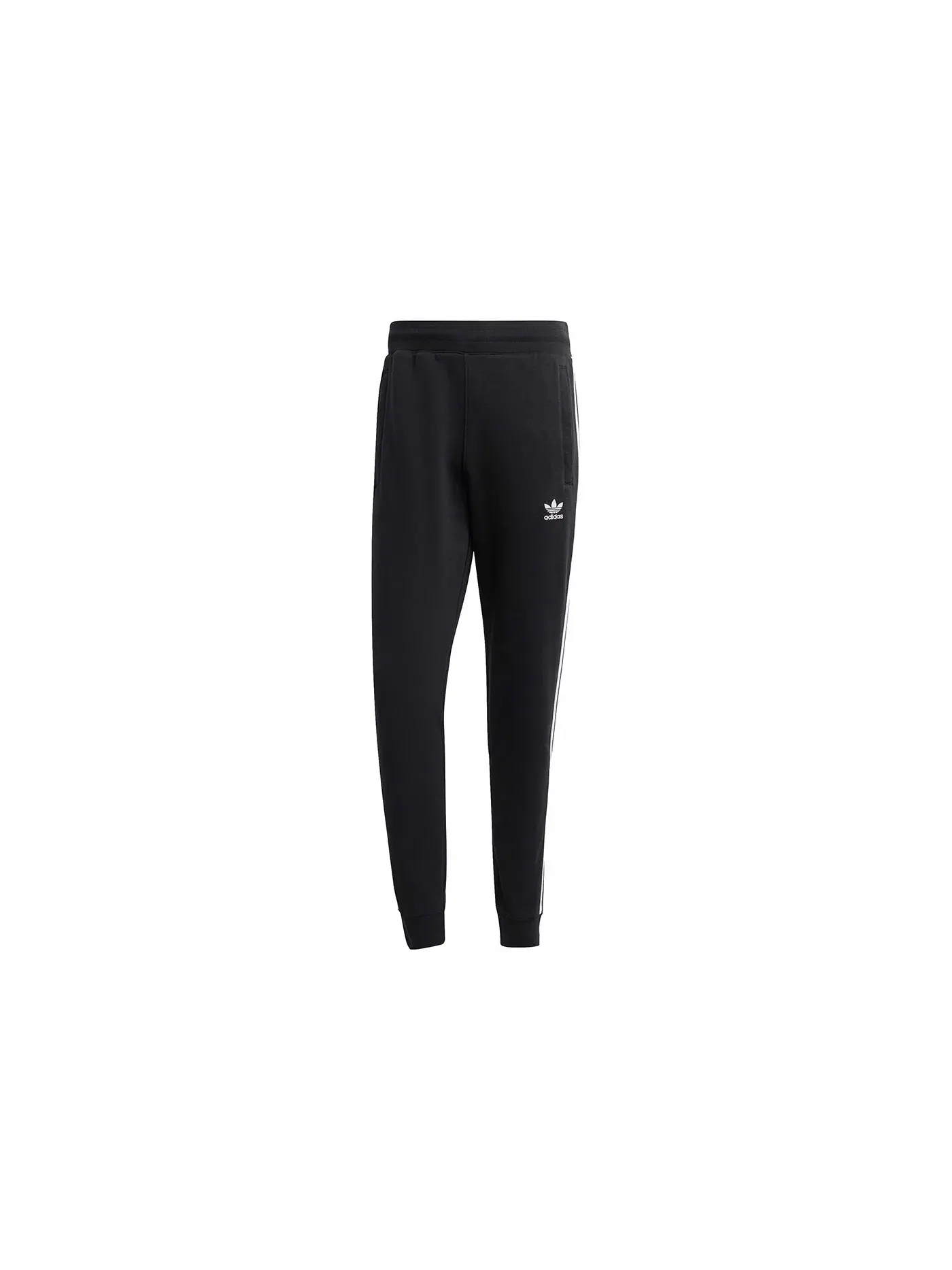 Мужские спортивные штаны с полосками Adidas — изображение 1 из 1, черный