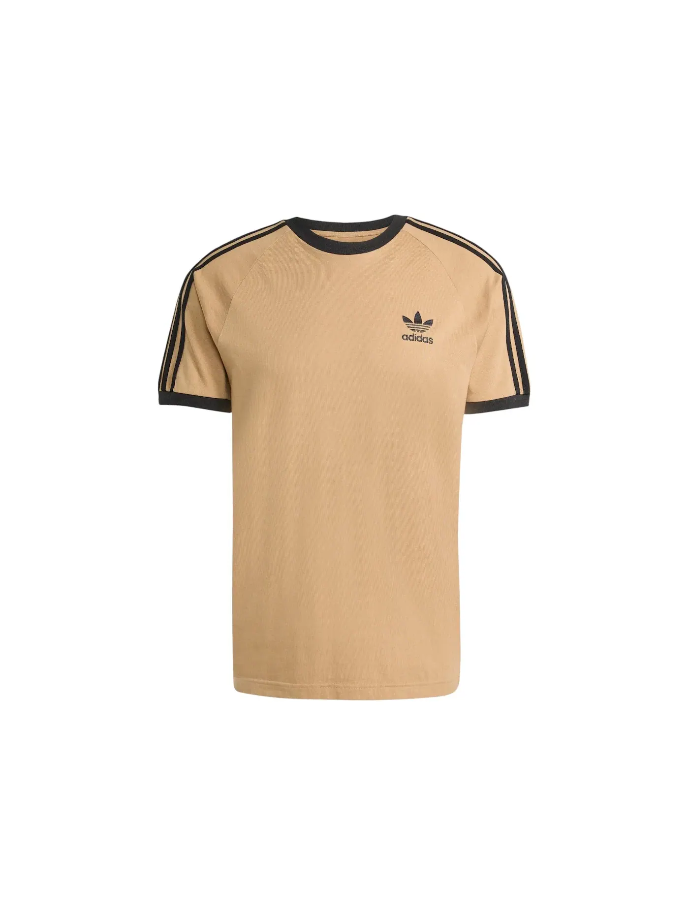Мужская футболка с коротким рукавом Adidas Adicolor Classics 3-Stripes Tee — изображение 1 из 1, черный
